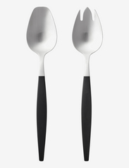 Gense - Salad cutlery Focus de Luxe - salatilusikad - black/steel - 3
