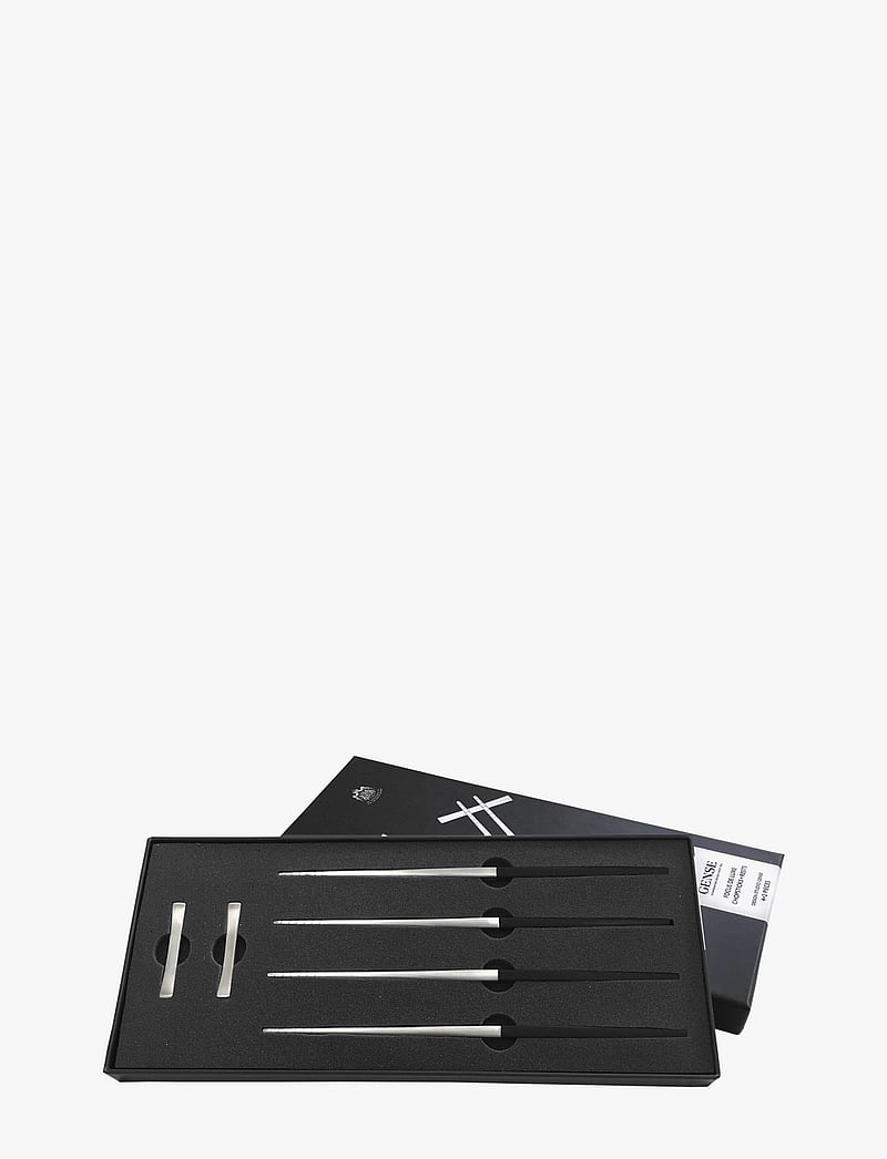 Gense - Chopsticks set Focus de Luxe - nach preis einkaufen - black/steel - 2