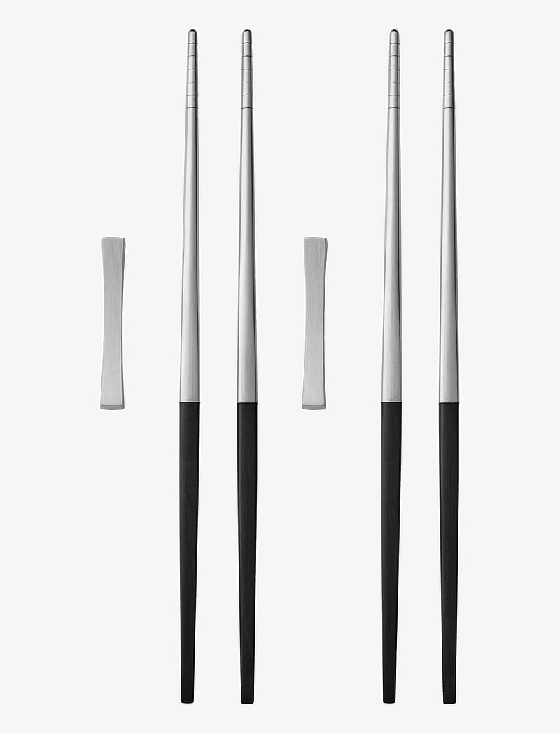 Gense - Chopsticks set Focus de Luxe - nach preis einkaufen - black/steel - 3