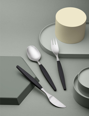 Gense - Cutlery set Focus de Luxe - bestecksets - black/steel - 3