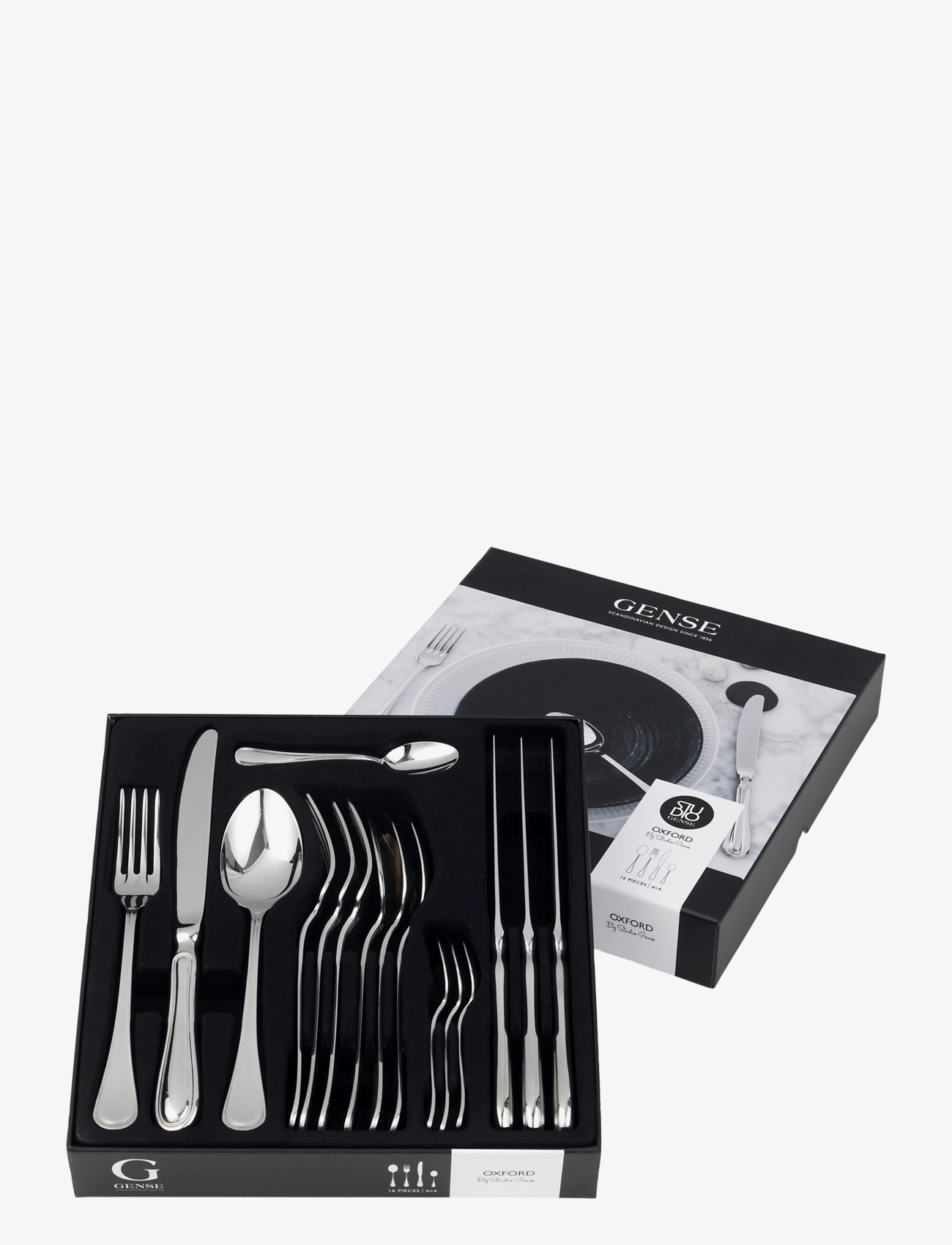 Gense Cutlery set Oxford - Cutlery & Flatware - METAL / silver