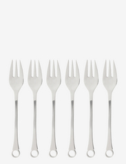 Gense - Cake fork 6pack Pantry - forks - grey - 0
