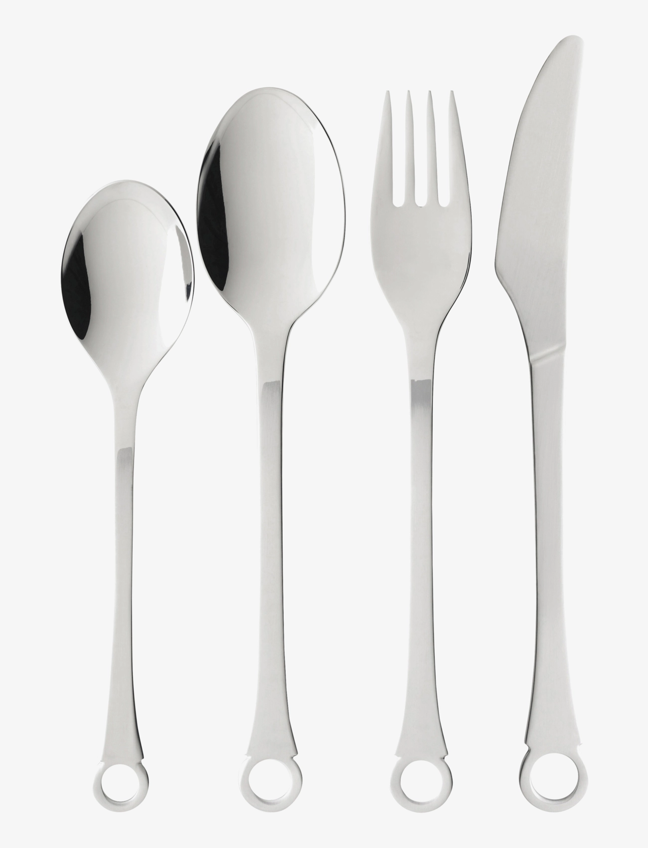 Gense Bestickset pantry 16 delar matt stål - Bestickset - GREY / silver
