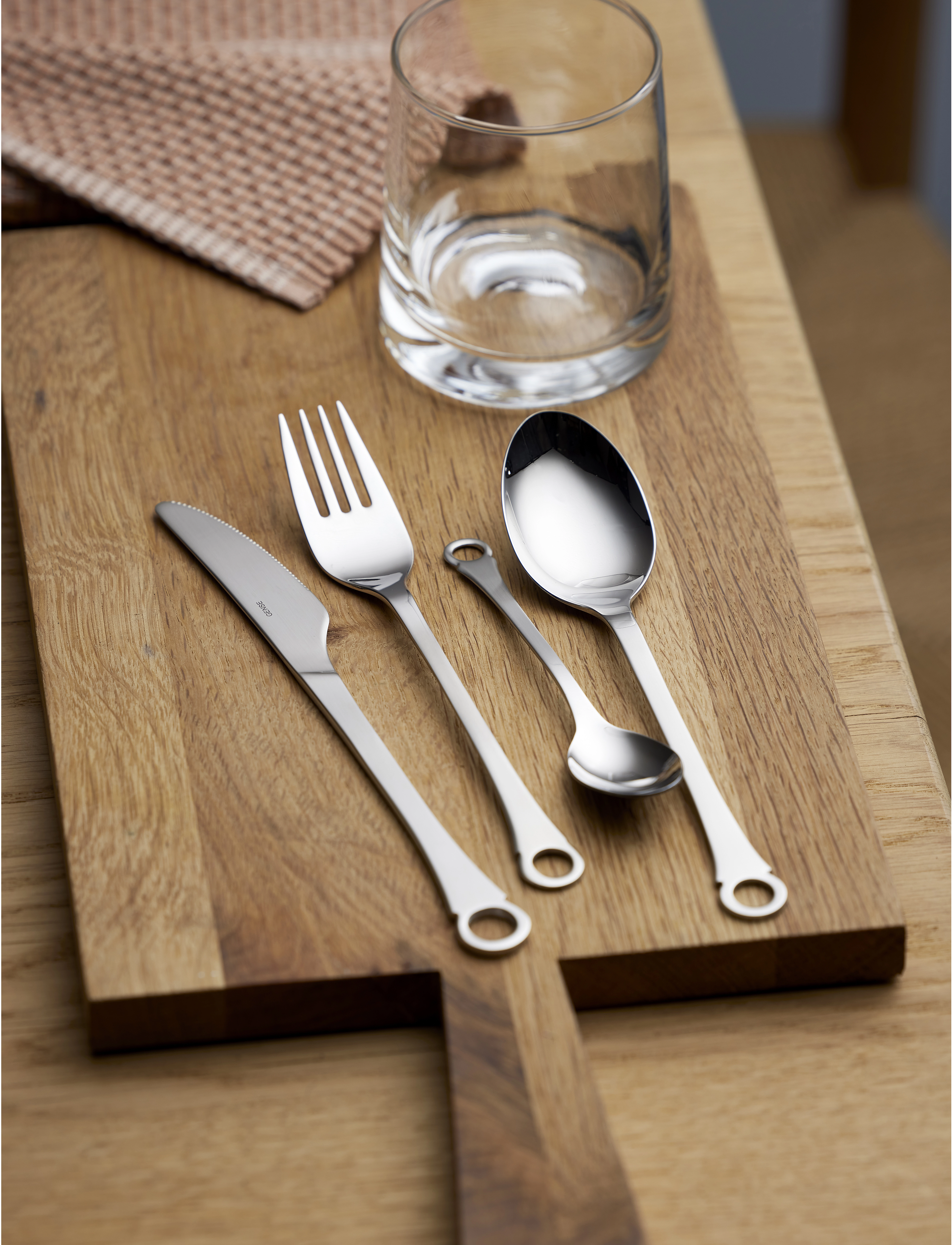 Gense Bestiksæt Pantry 16 Dele Mat Stål, One Size, Cutlery, Silber - Cutlery Set, Homeware