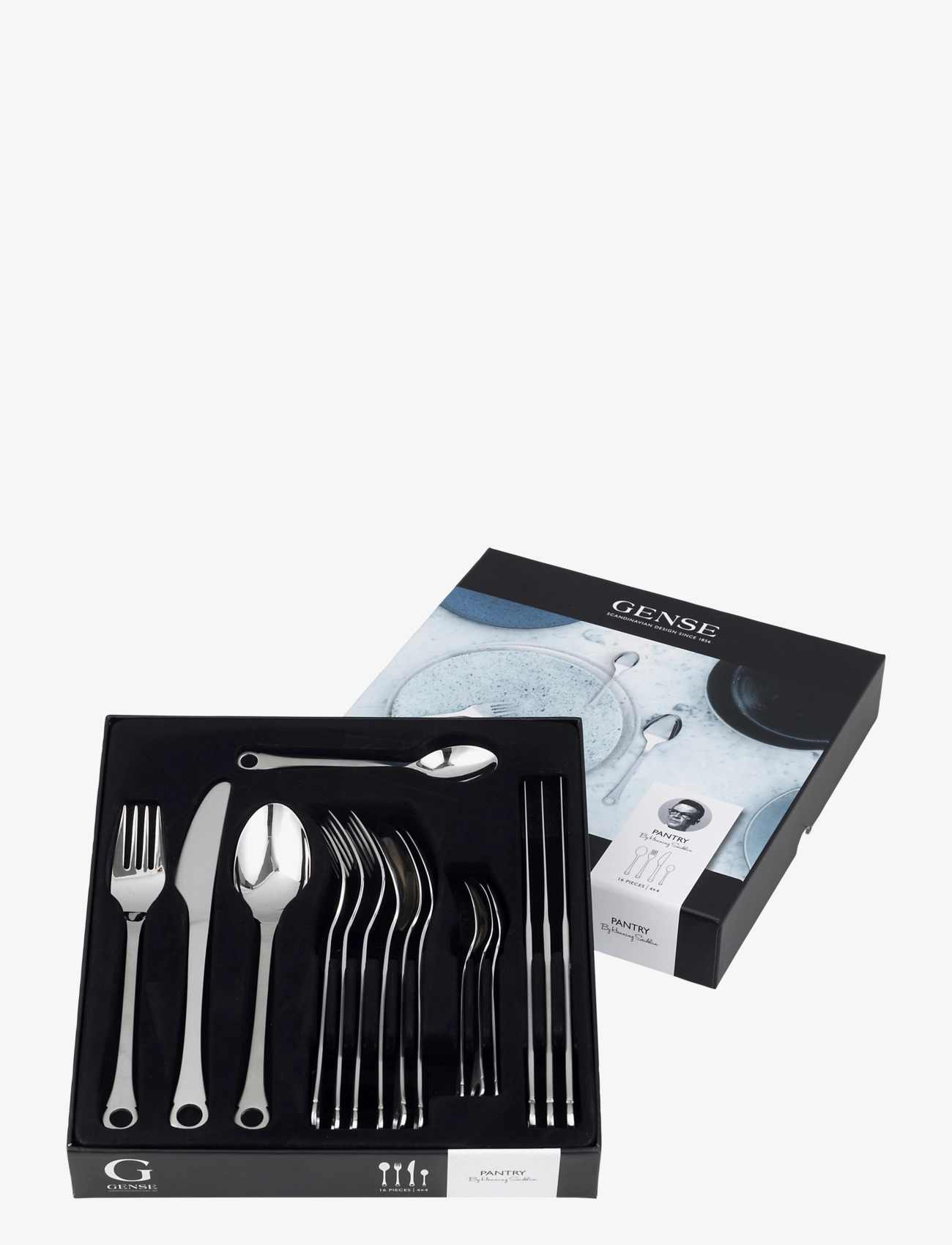 Gense - Cutlery set Pantry - zestawy sztućców - grey - 2