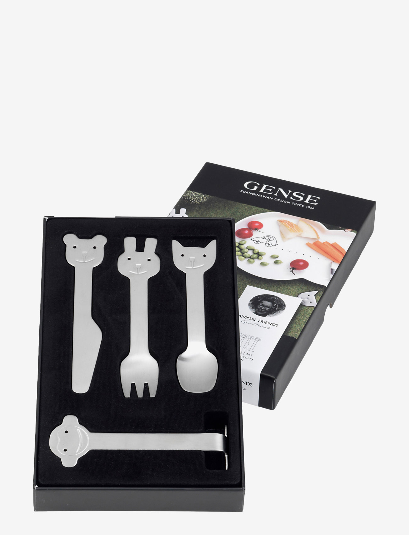 Gense - Children's cutlery - galda piederumi - grey - 1