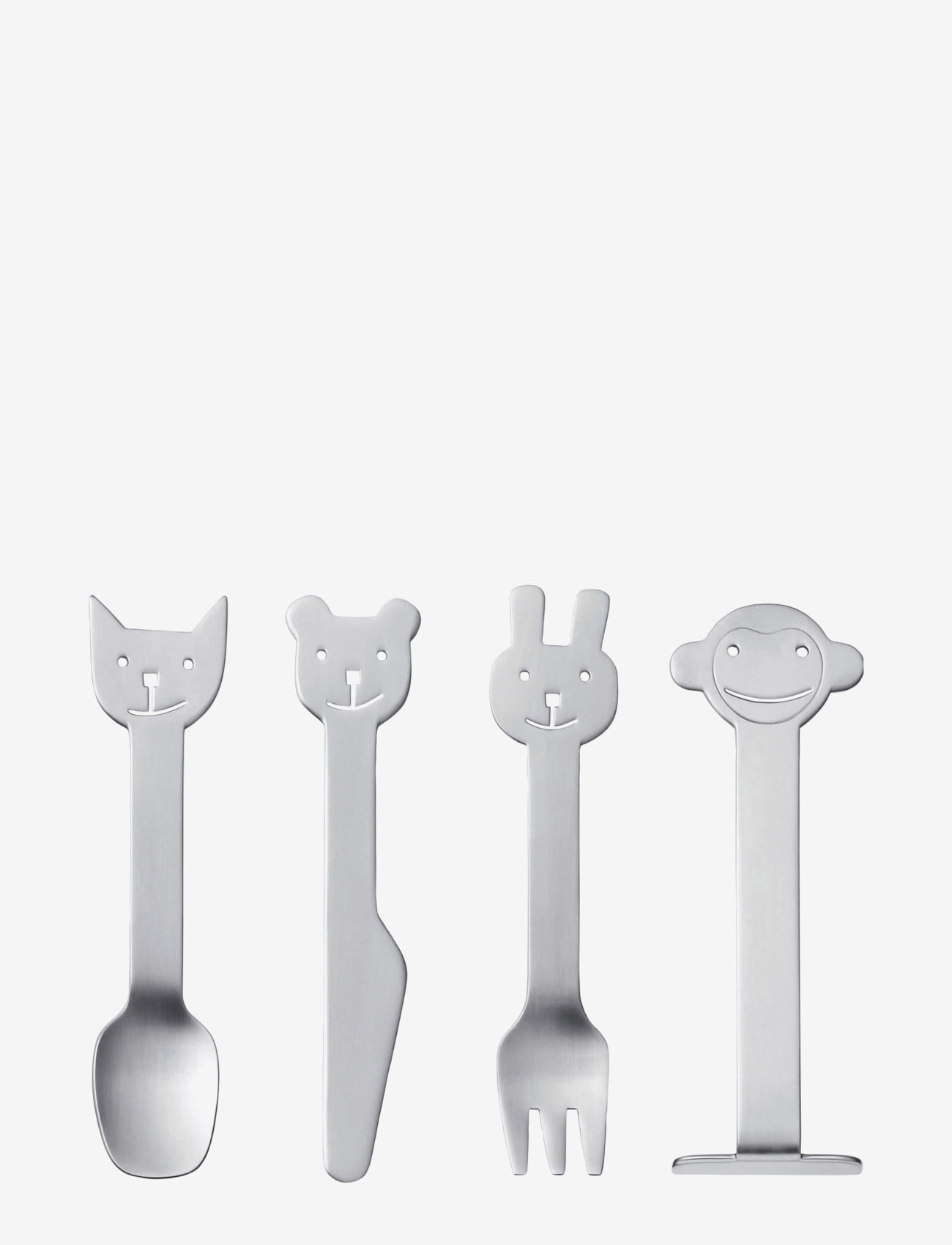 Gense - Children's cutlery - galda piederumi - grey - 2