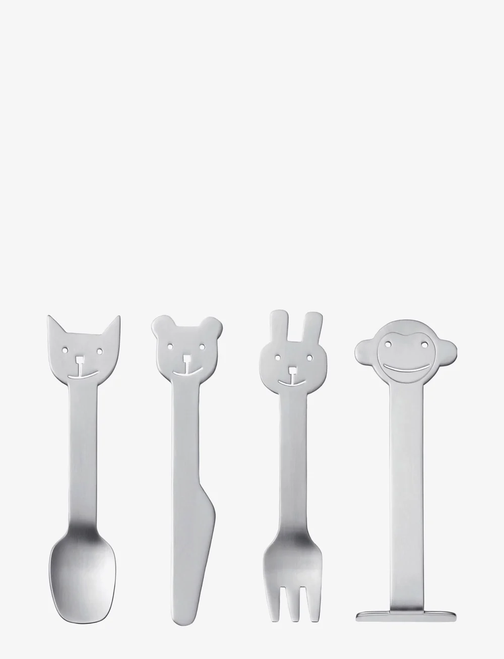 Gense - Children's cutlery - söögiriistad - grey - 2