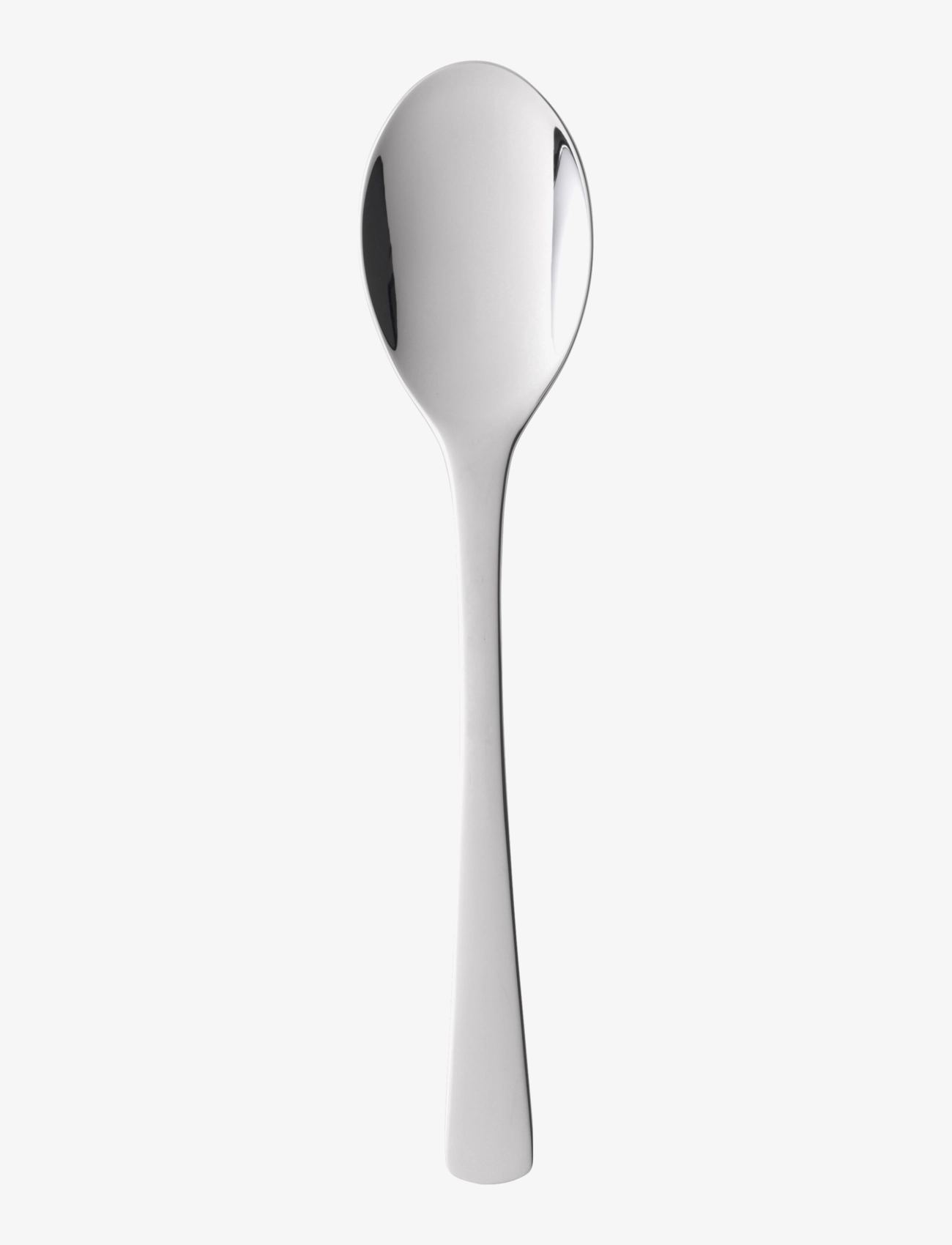 Gense Spiseske Steel Line 19,8 Cm Blank Stål, Table Ske, Sølv, Str: L19.5CM