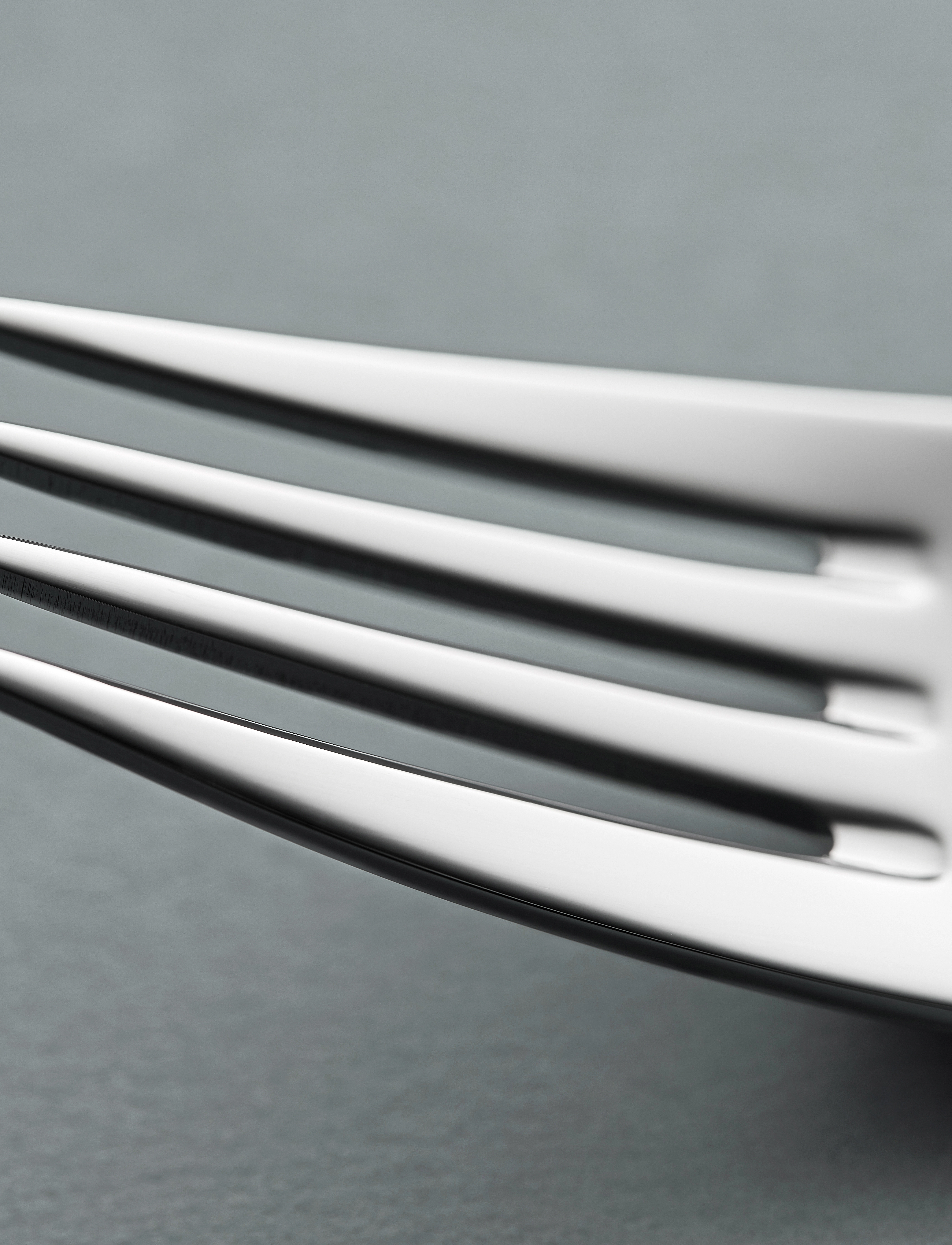 Gense - Bordgaffel steel line 19,8 cm blank stål - gafler - metal - 3