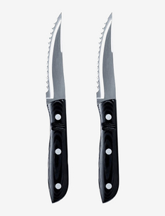 steak knife XL Old Farmer Micarta 23,5 cm Black/Steel, Gense
