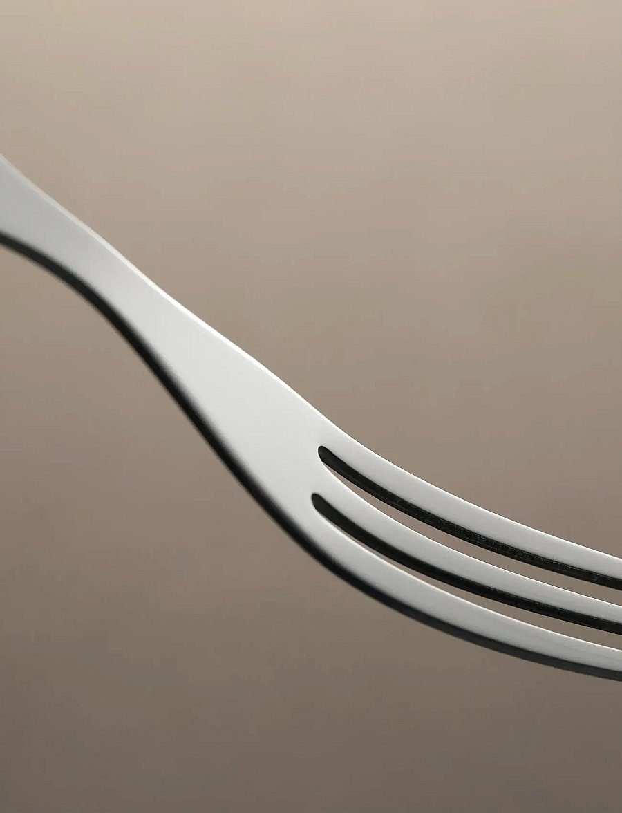 Gense - Steak fork Old Farmer - steiginoad - black/steel - 3