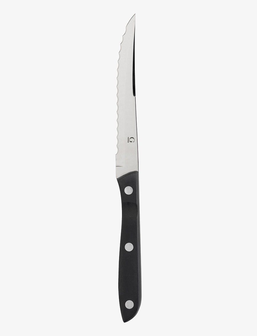 Gense - Steak knife Old Farmer Classic - steiginoad - black/steel - 1