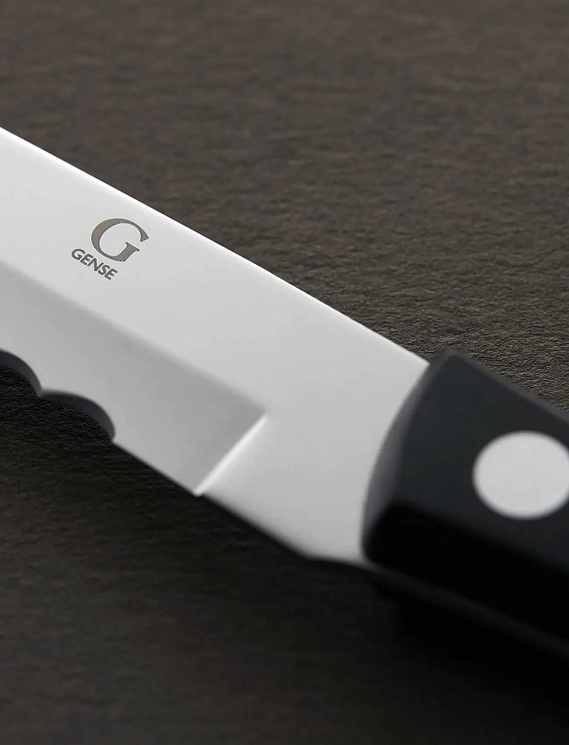 Gense - Steak knife Old Farmer Classic - steiginoad - black/steel - 2