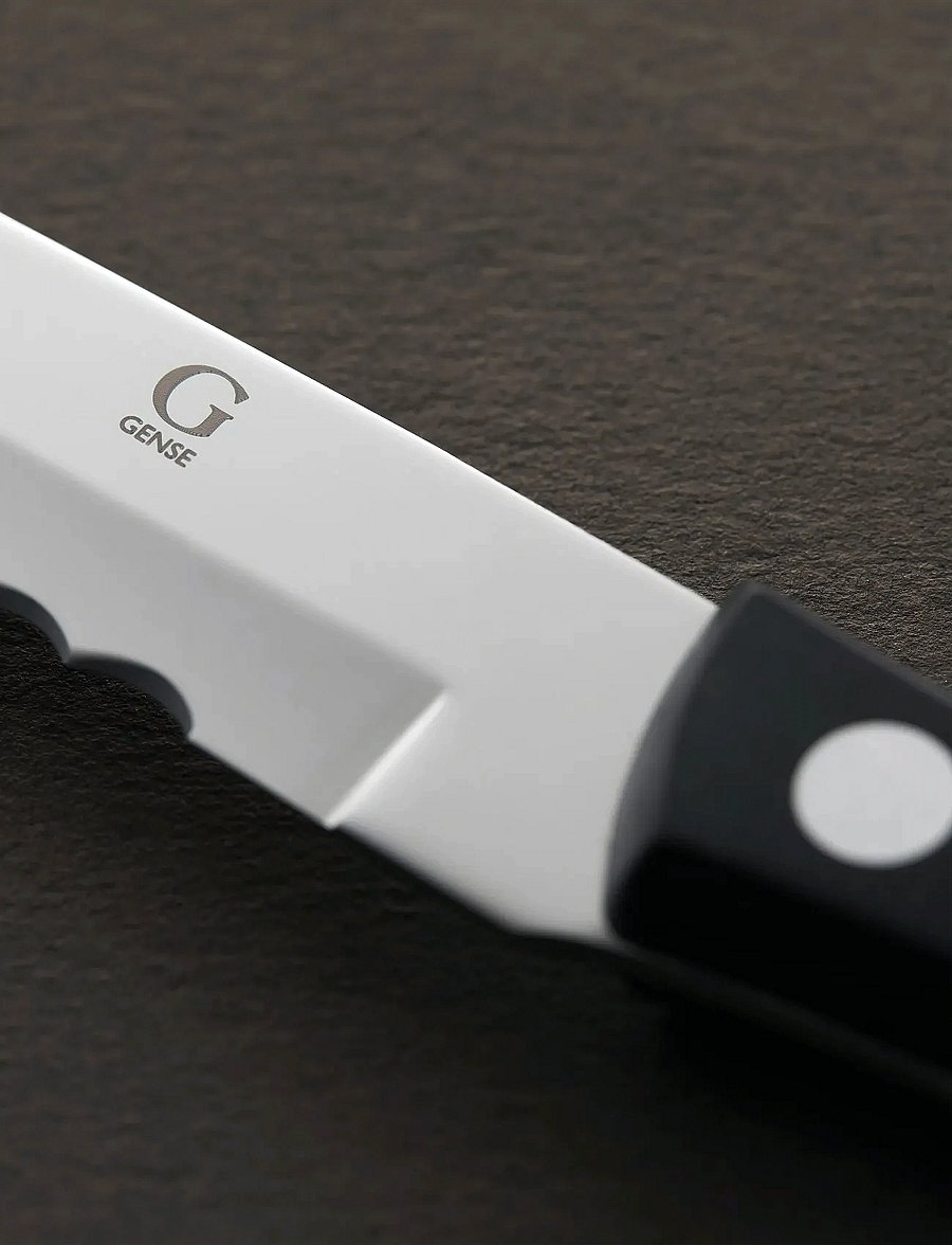 Gense - Steak knife Old Farmer Classic - steiginoad - black/steel - 2