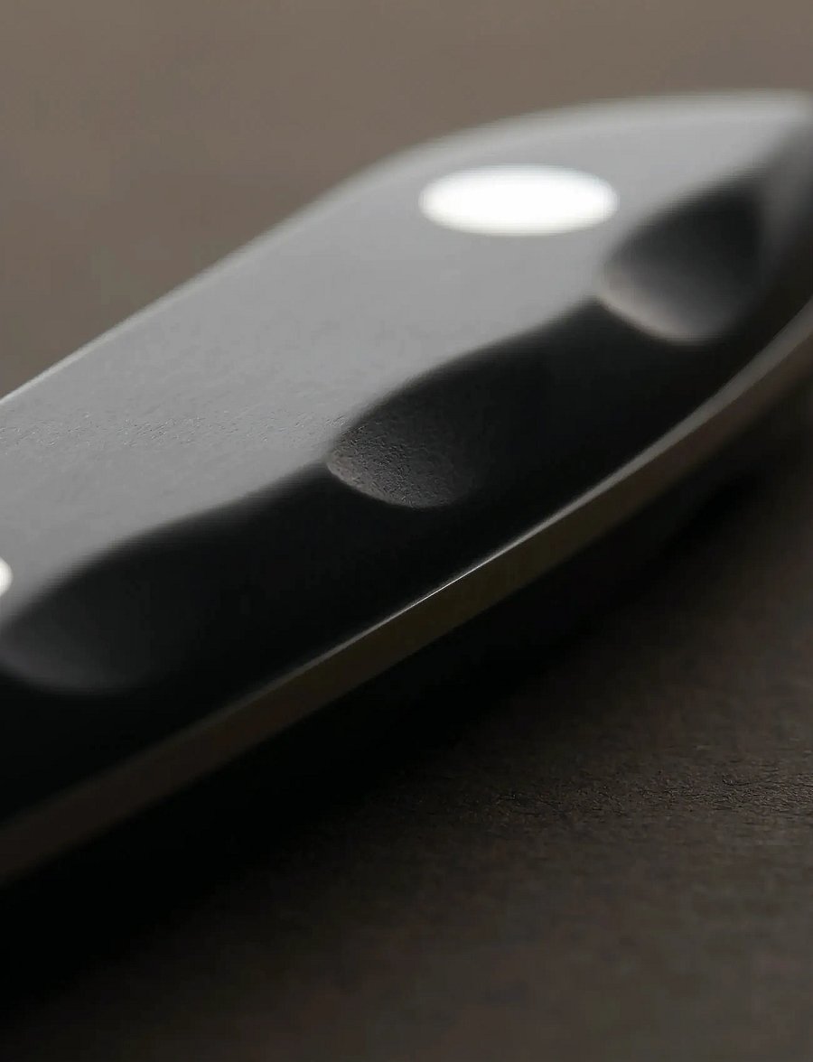 Gense - Steak knife Old Farmer Classic - steiginoad - black/steel - 4