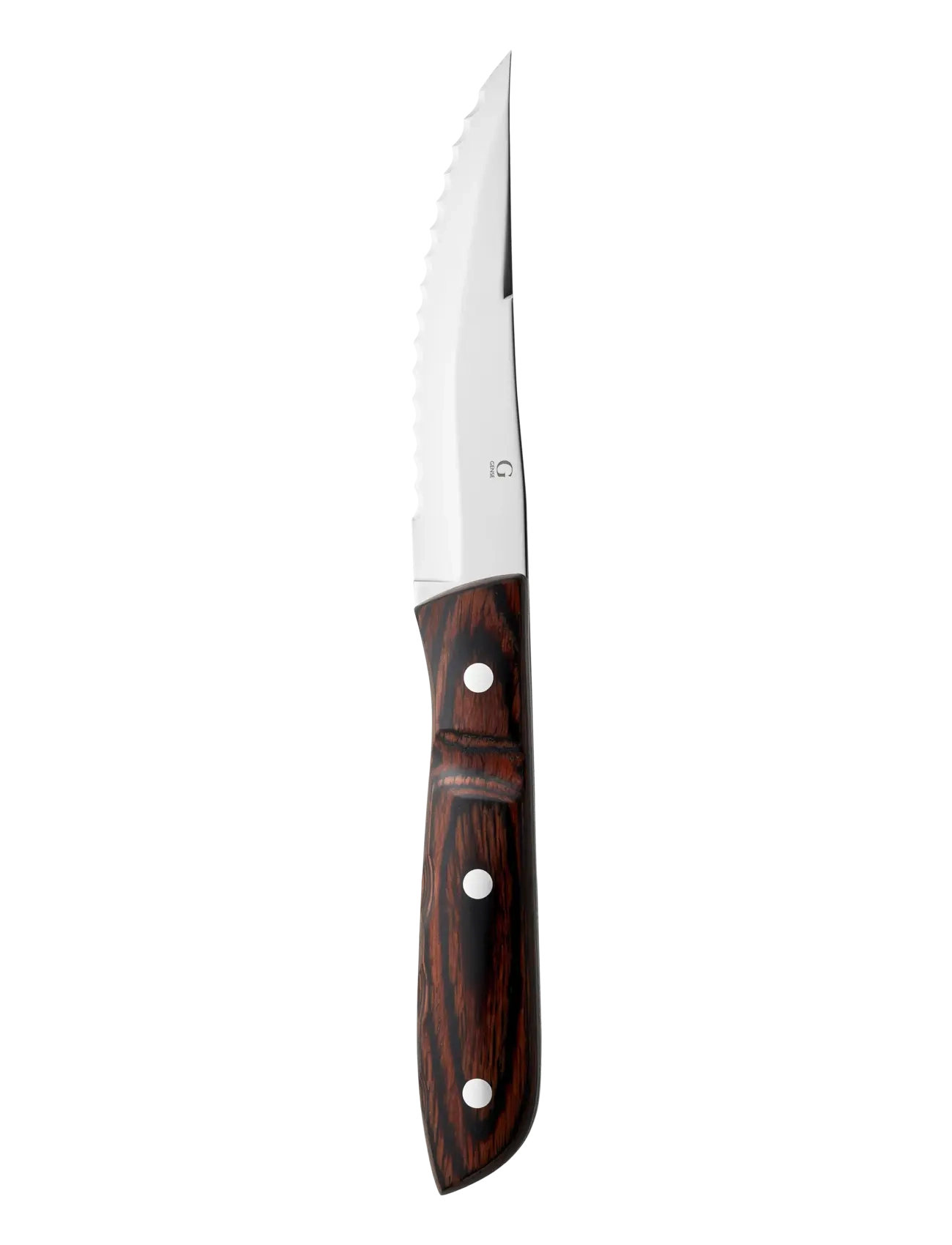 Gense - Steakkniv xl old farmer classic 23,5 cm træ/stål - wood/steel - 2