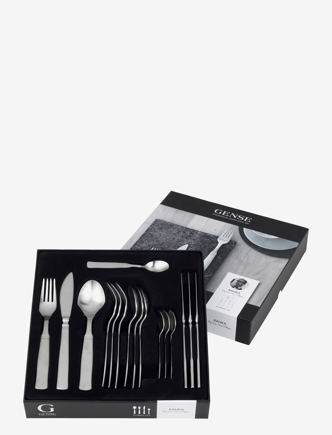 Gense - Cutlery set Ranka - nach preis einkaufen - grey - 0
