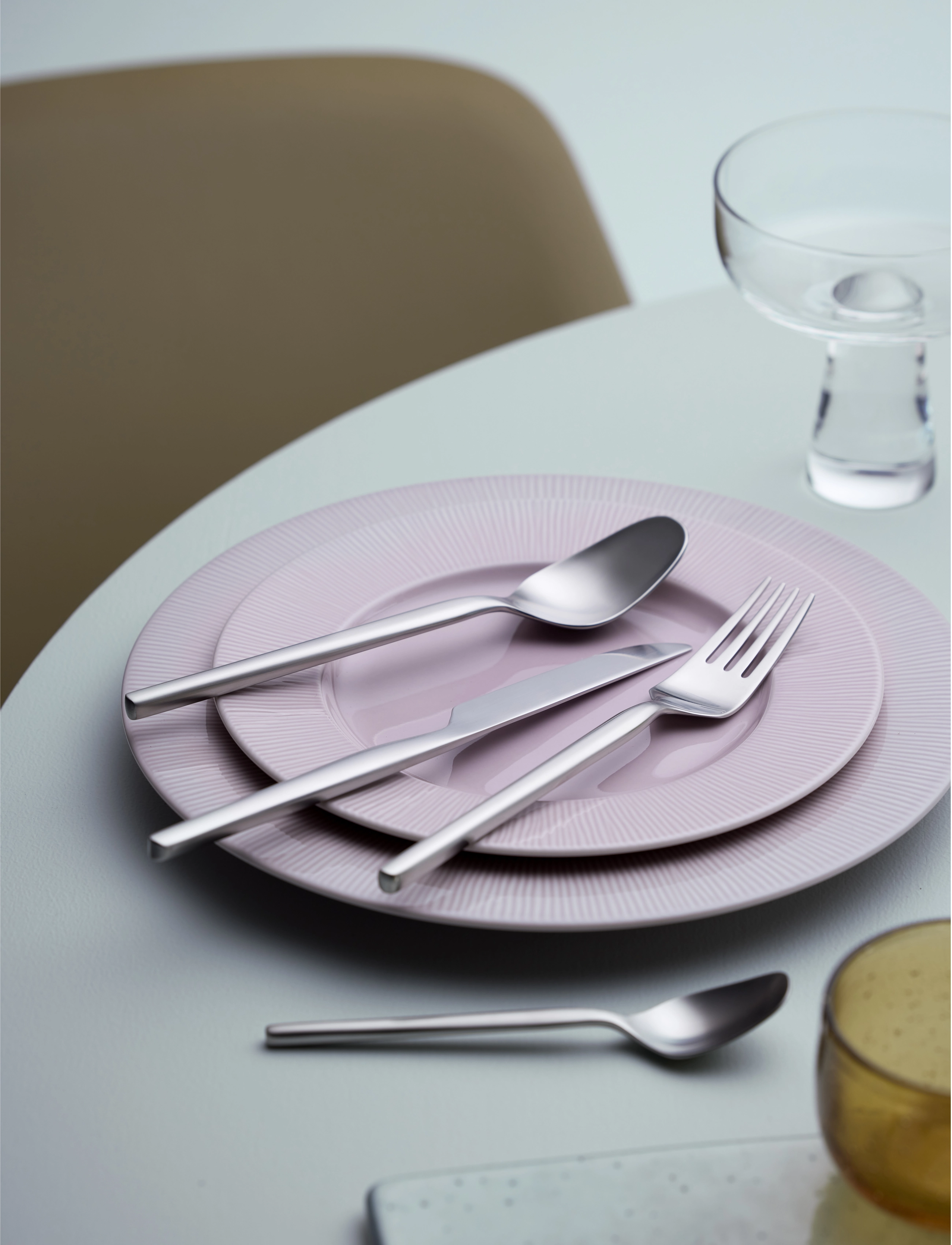 Gense Teske Dorotea 15 cm Mat Stål, L15 cm, Silver, Skeer > Teskeer Og Kaffeskeer, Unisex