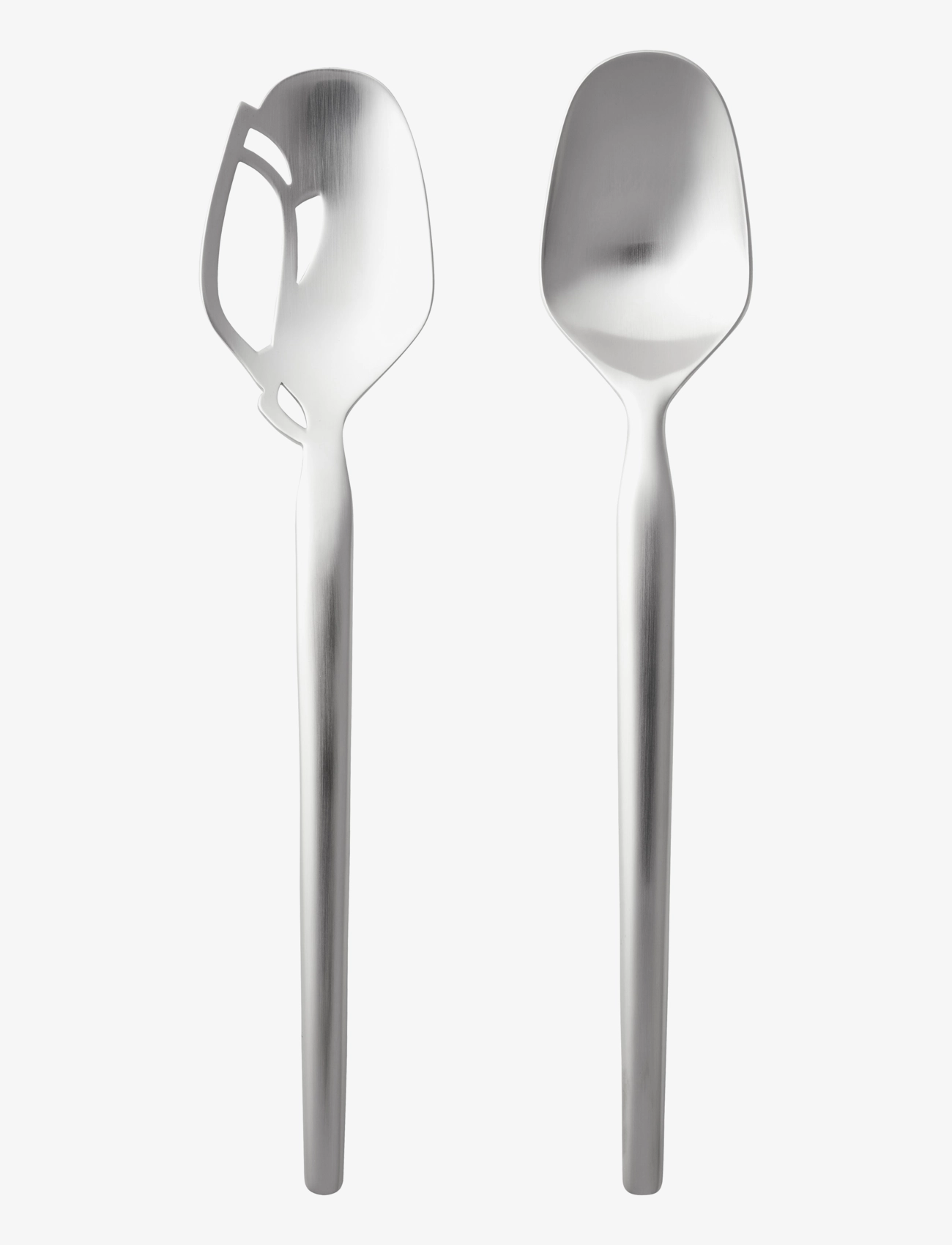 Gense Salatbestik Dorotea 27 Cm Mat Stål, Salatbestik, Sølv, Str: L27CM