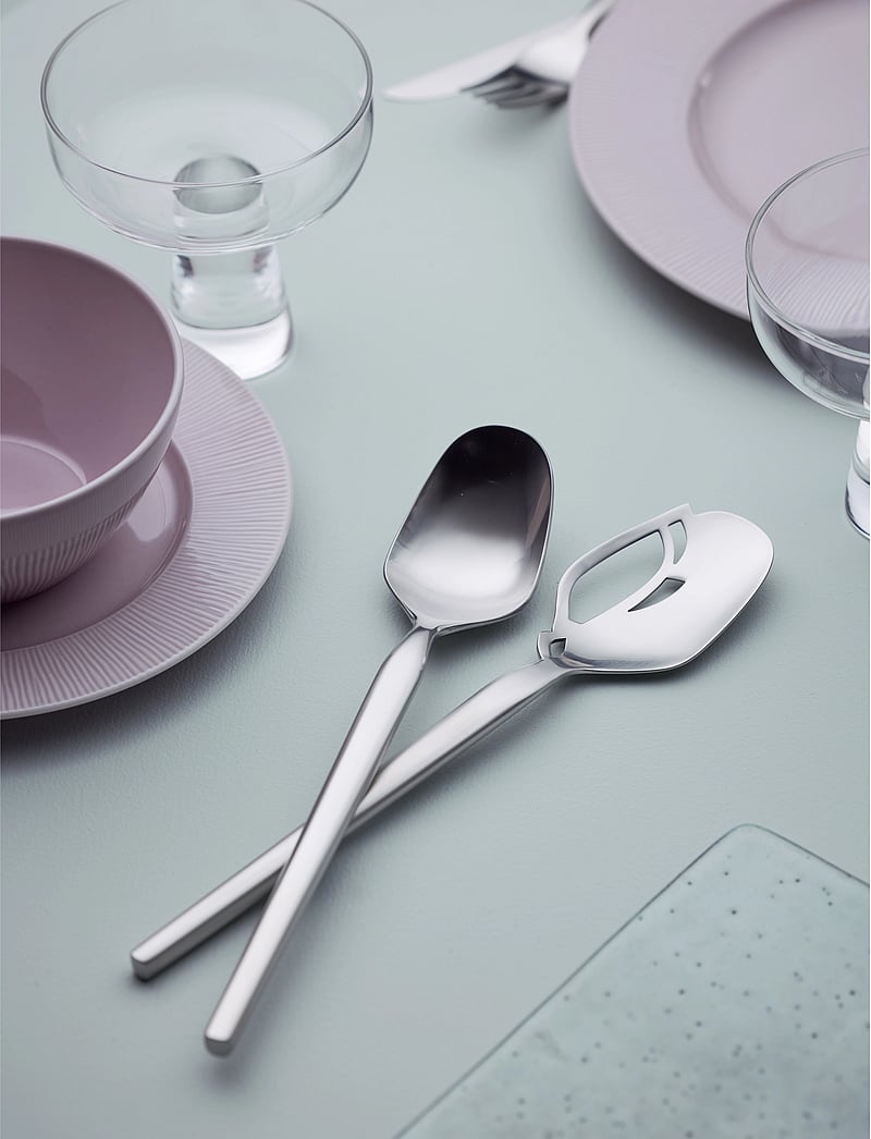 Gense - Salad cutlery Dorotea - salatilusikad - grey - 0