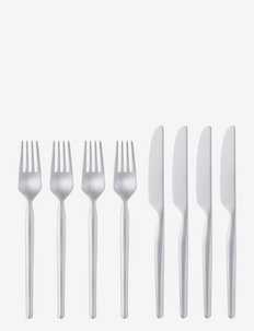 lunch set of cutlery Dorotea 8 parts Matte steel, Gense