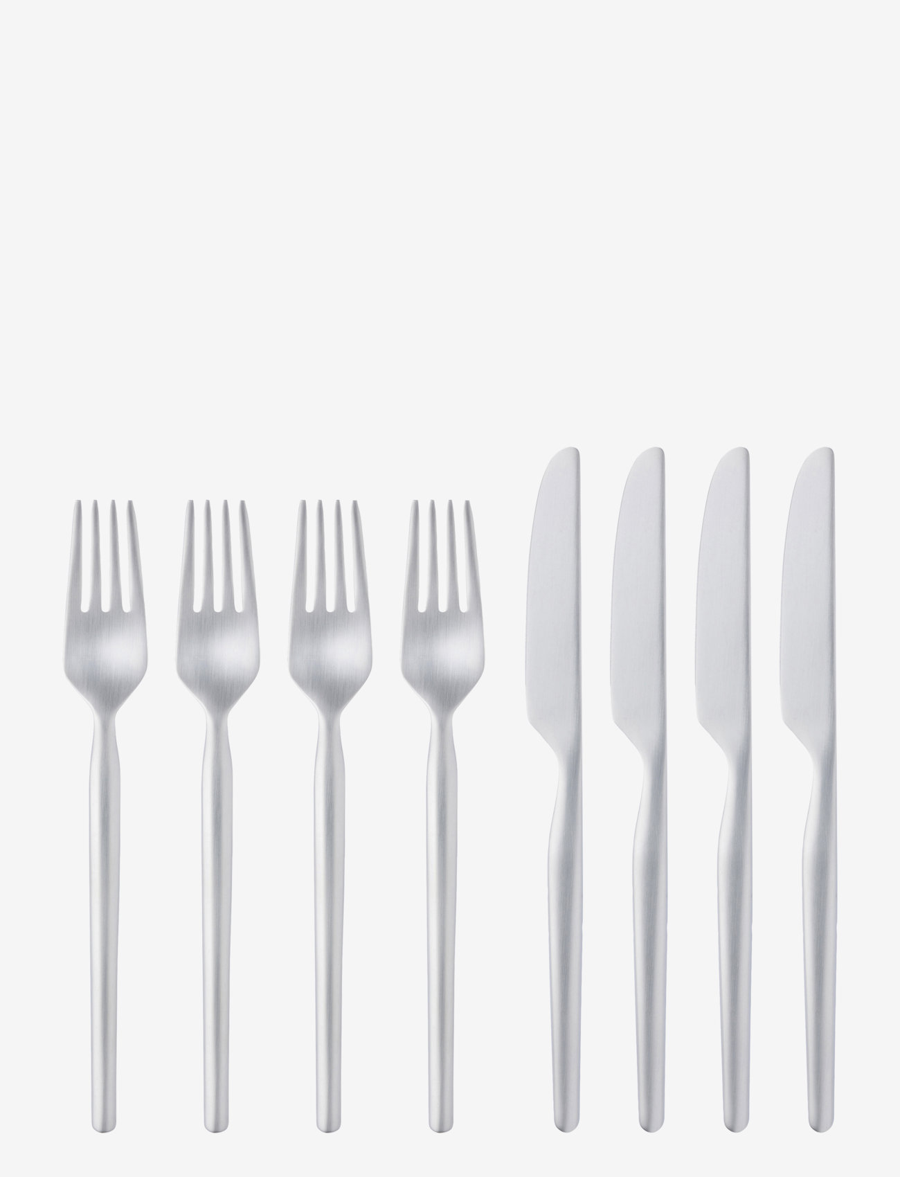 Gense - Lunch set of cutlery Dorotea - stalo įrankių komplektai - grey - 0