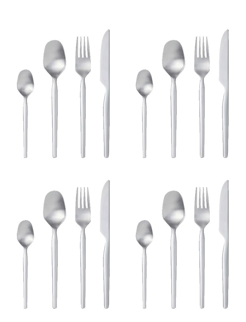 Gense - Cutlery set Dorotea - söögiriistakomplektid - grey - 0