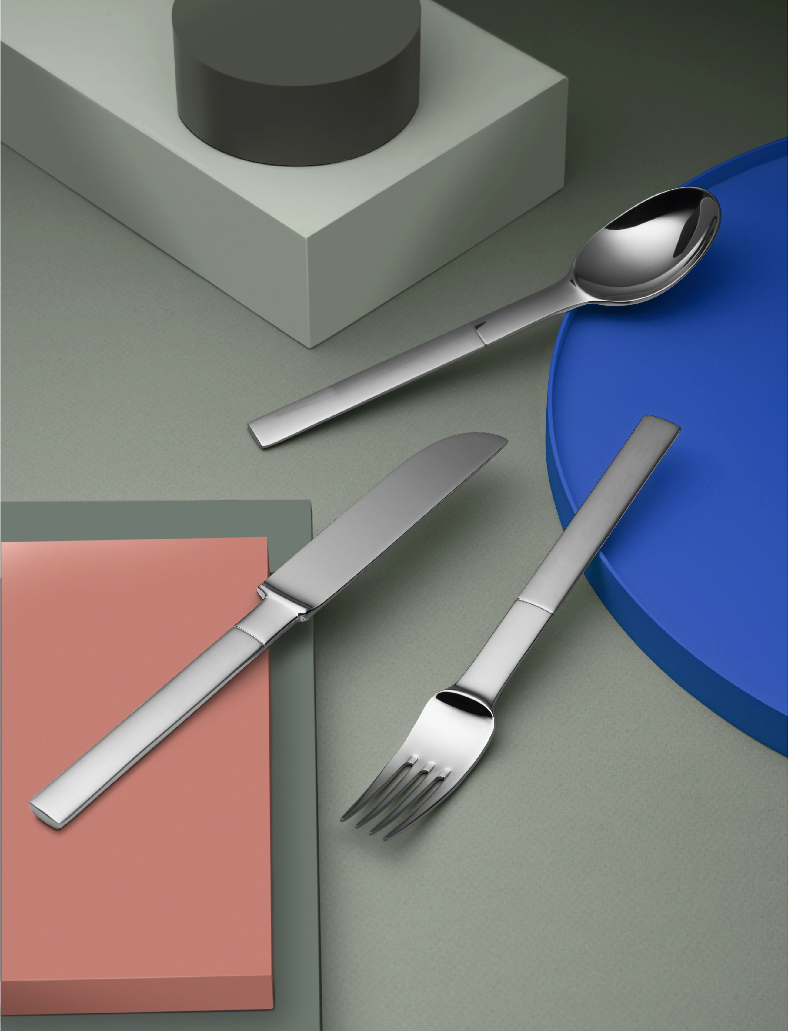 Gense Bordgaffel Nobel 19,2 Cm Mat/Blank Stål, L19.2 cm, Cutlery, Silber - Forks, Homeware