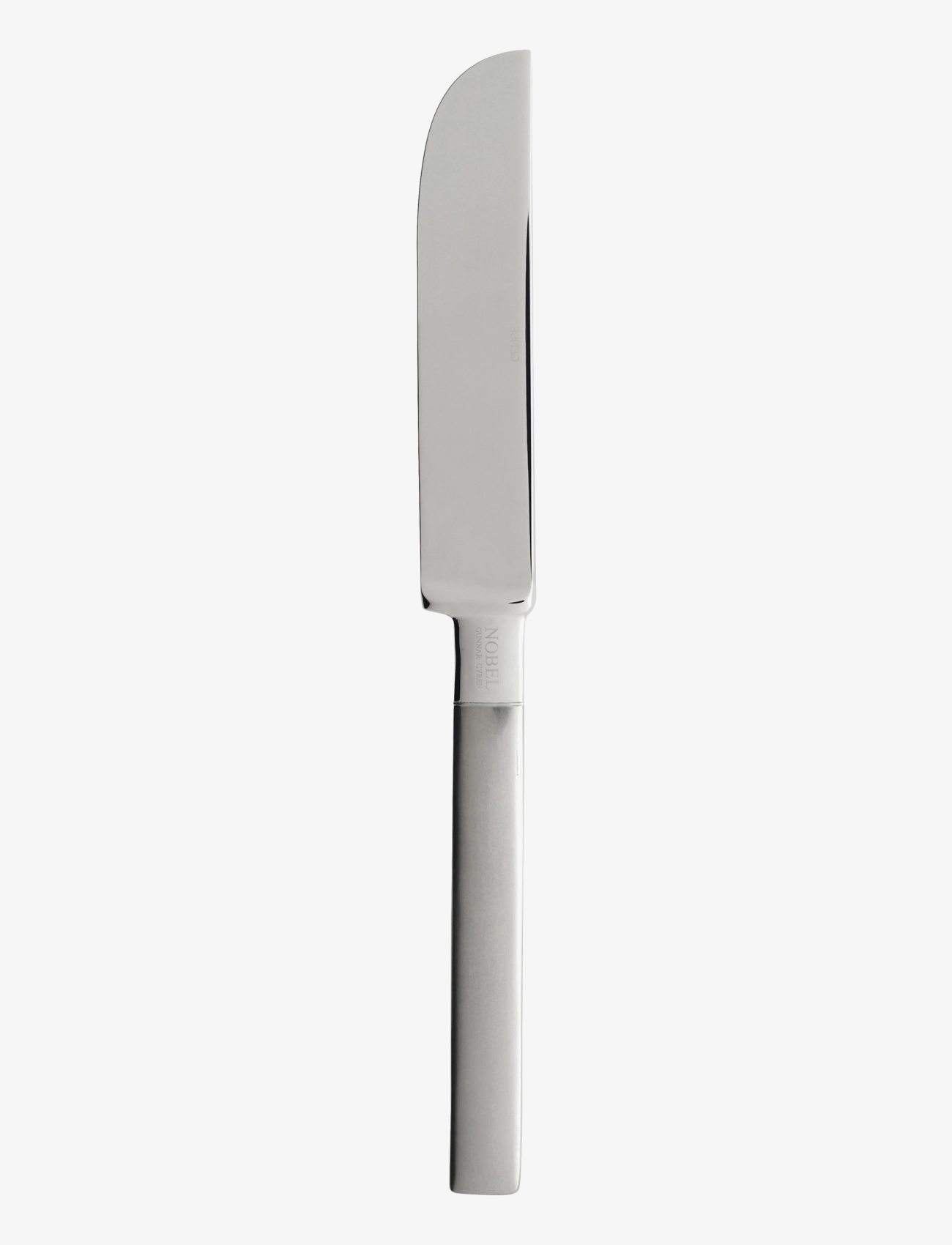 Gense Bordkniv Nobel 22 Cm Mat/Blank Stål, Kniv, Sølv, Str: L22CM