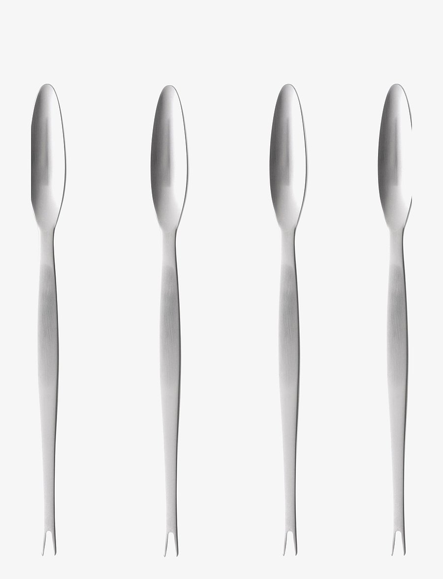 Gense - Lobster fork 4pack Focus de Luxe - meeresfrüchte-besteck-sets - black/steel - 3