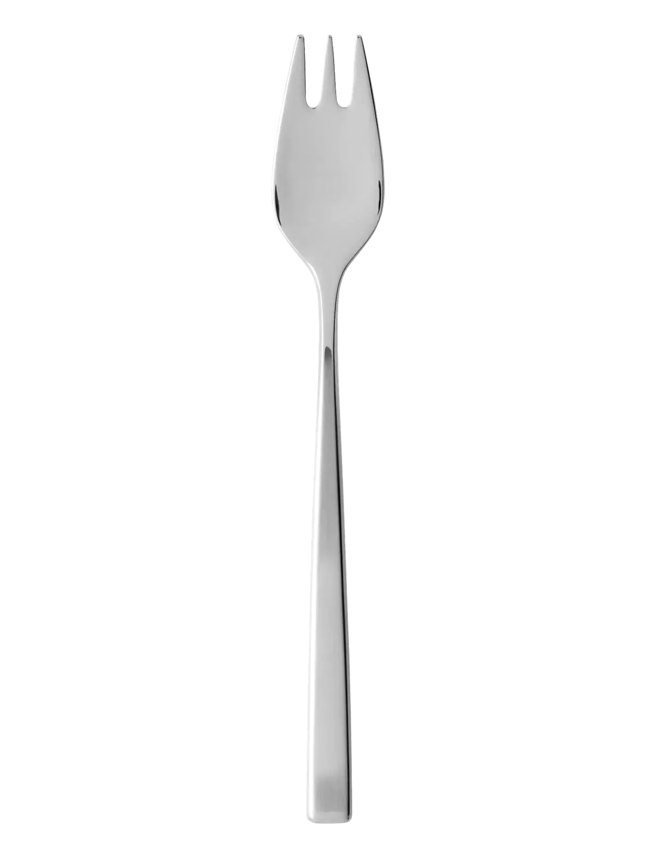 Gense Frokostgaffel Fuga 17,5 Cm Mat/Blankt Stål, Gaffel, Sølv, Str: 17.5 CM x 17.5