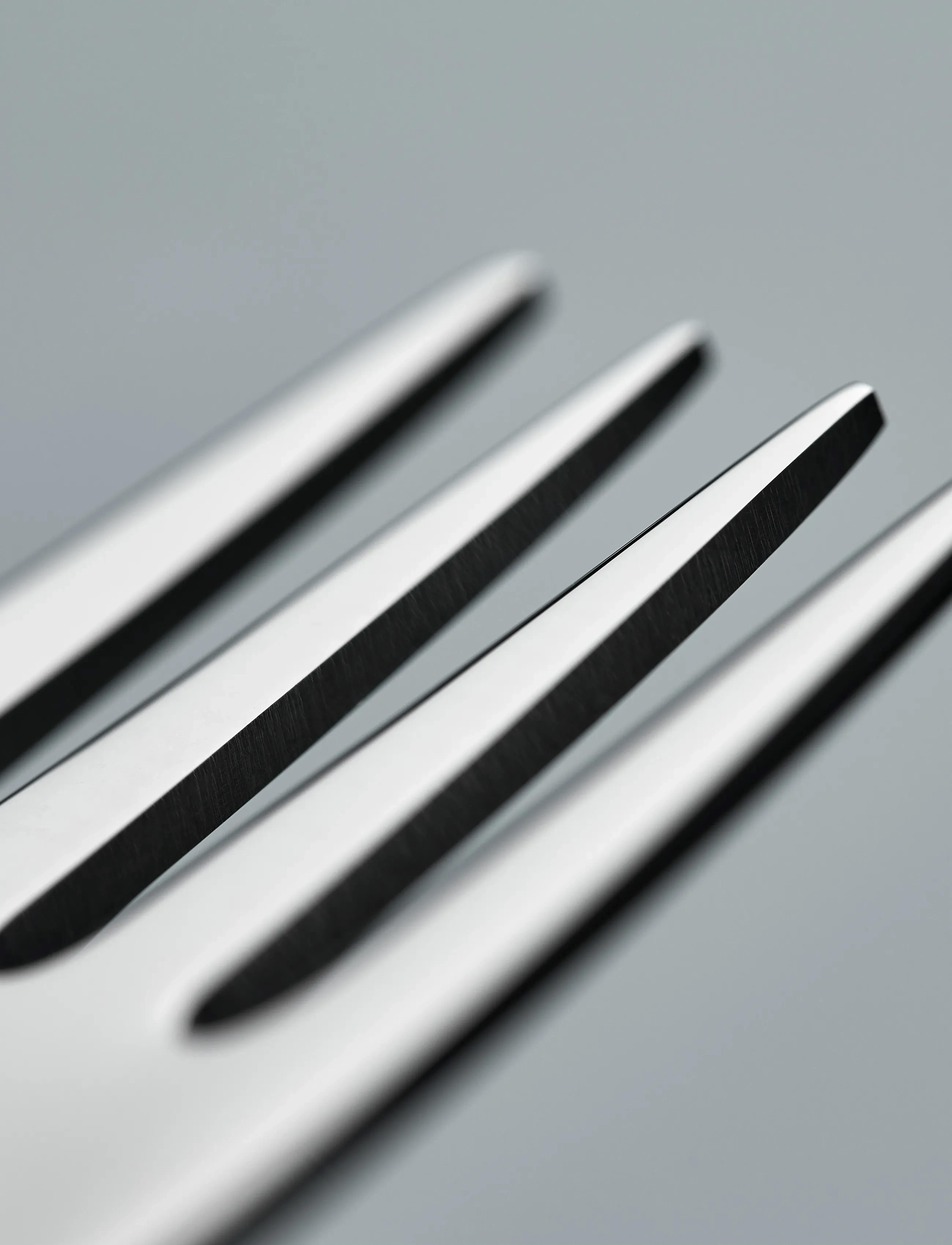 Gense Bordgaffel Fuga 19 Cm Mat/Blank Stål, L19 cm, Cutlery, Silber - Forks, Homeware