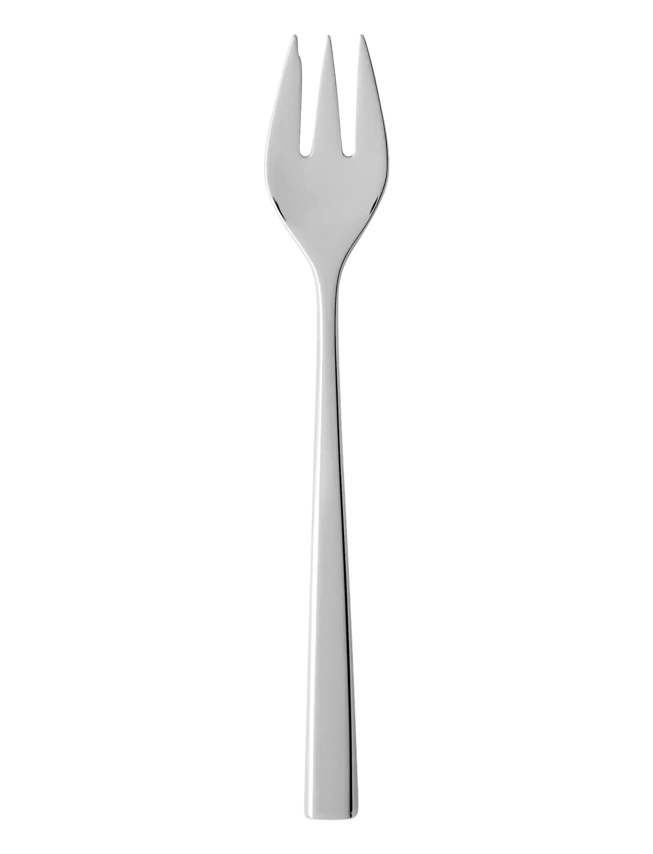 Gense Tårtgaffel Fuga 15,5 cm Matt/Blankt stål - Forks - SILVER / silver
