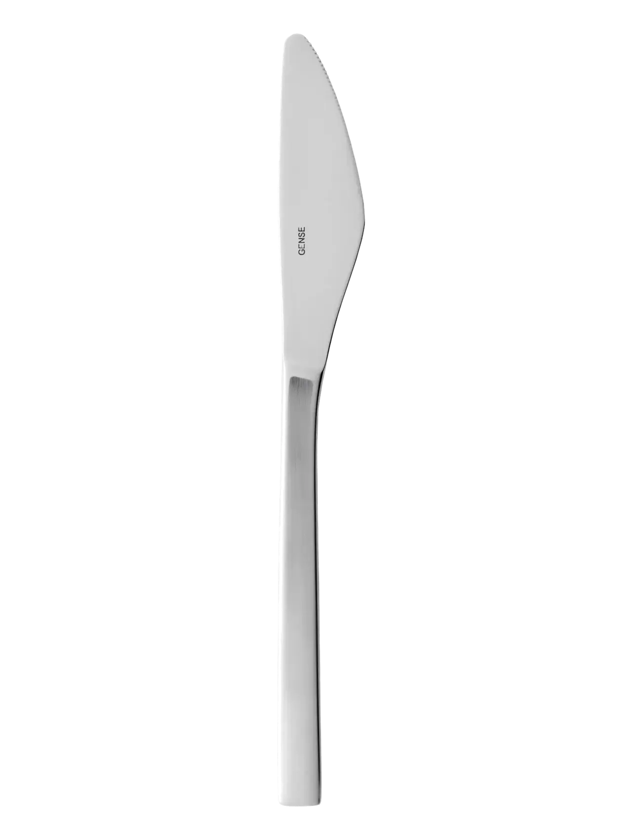 Gense Bordskniv Fuga 19 cm Matt/Blankt stål - Knivar - SILVER / silver