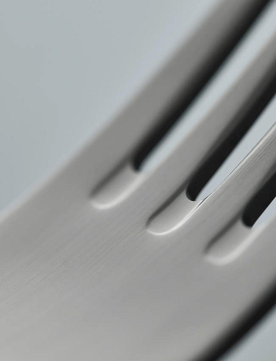 Gense - Table fork Attaché - kahvlid - grey - 5