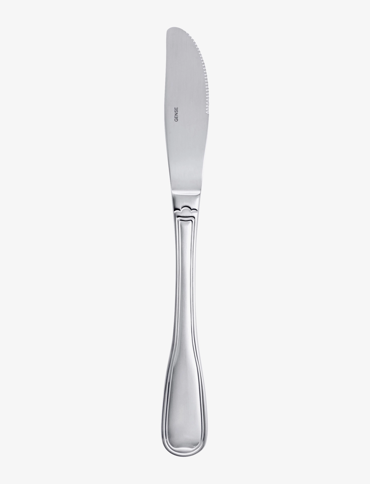 Gense Bordkniv Attaché 20,5 Cm Mat Stål, Kniv, Sølv, Str: L20.5CM