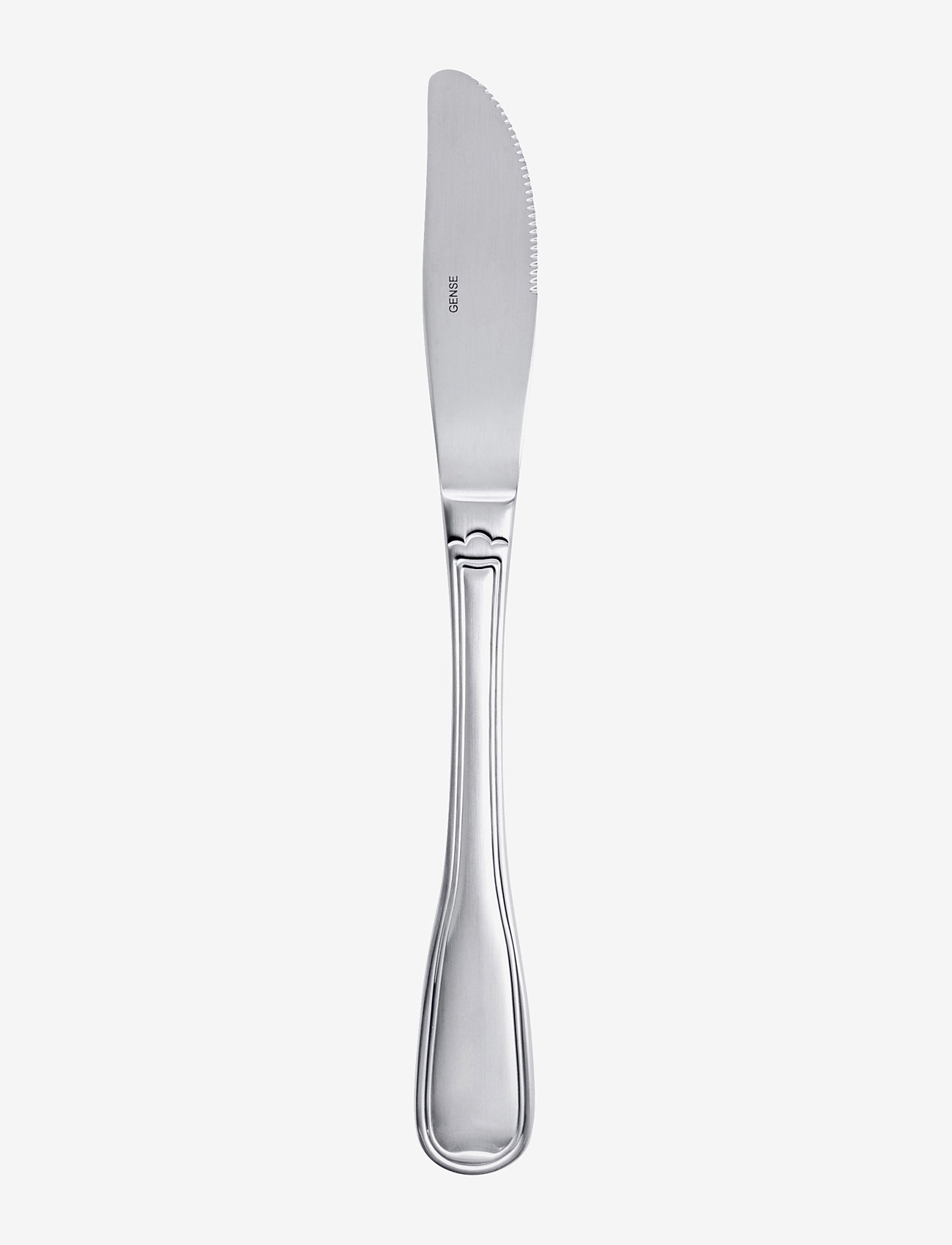 Gense - Bordkniv Attaché 20,5 cm Mat stål - laveste priser - grey - 0