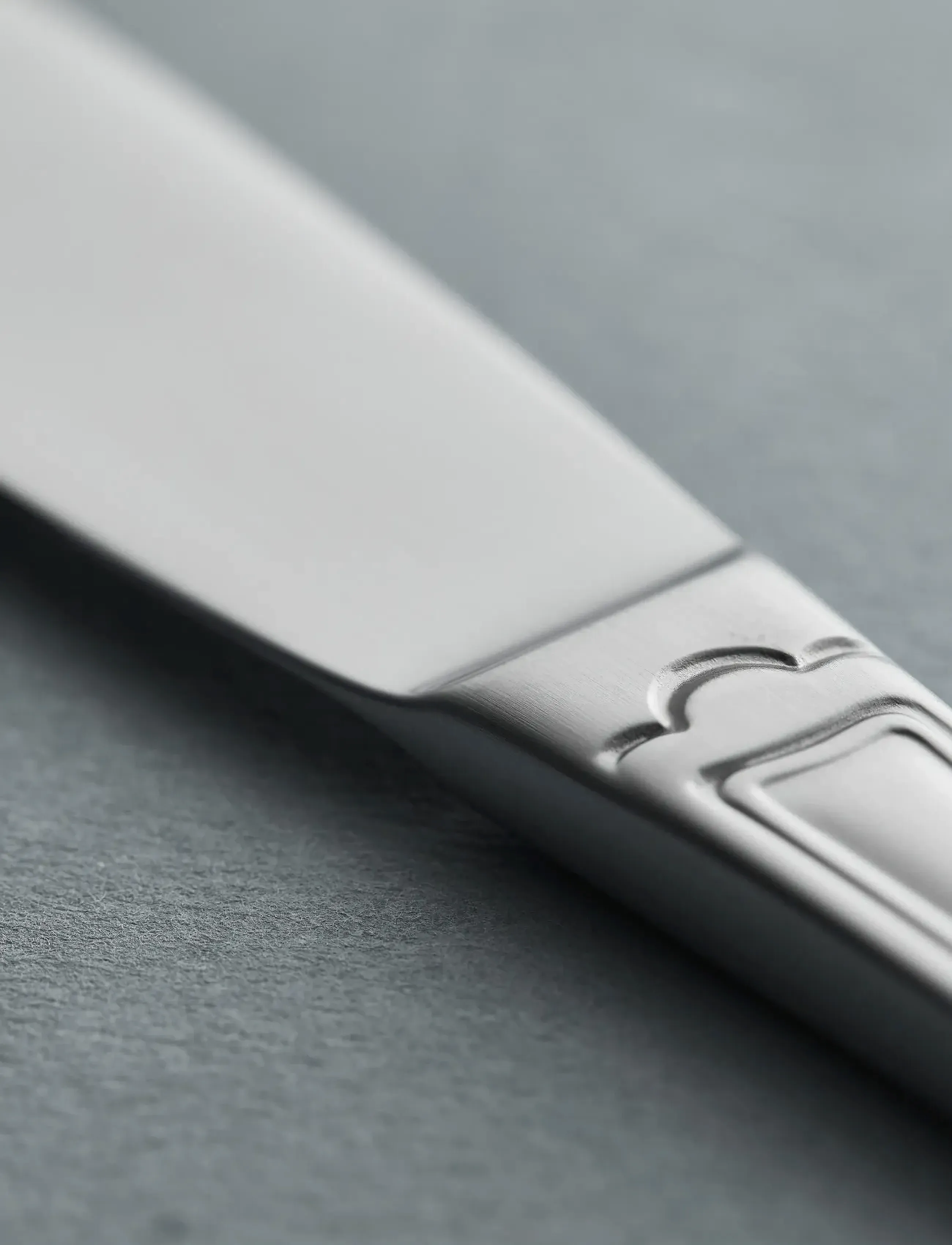 Gense Bordkniv Attaché 20,5 Cm Mat Stål, L20.5 cm, Cutlery, Silber - Knives, Homeware