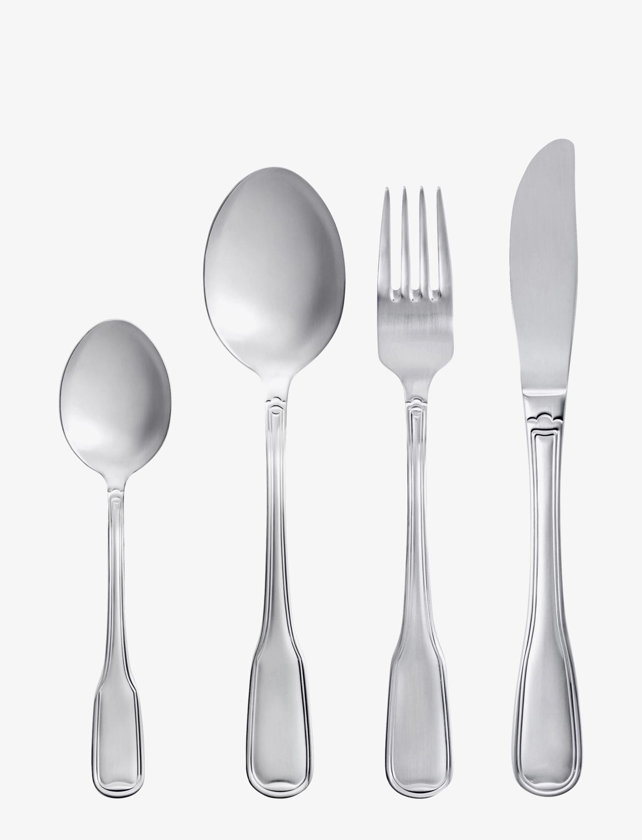 Gense Cutlery set Attaché - Lauanõud - GREY / silver