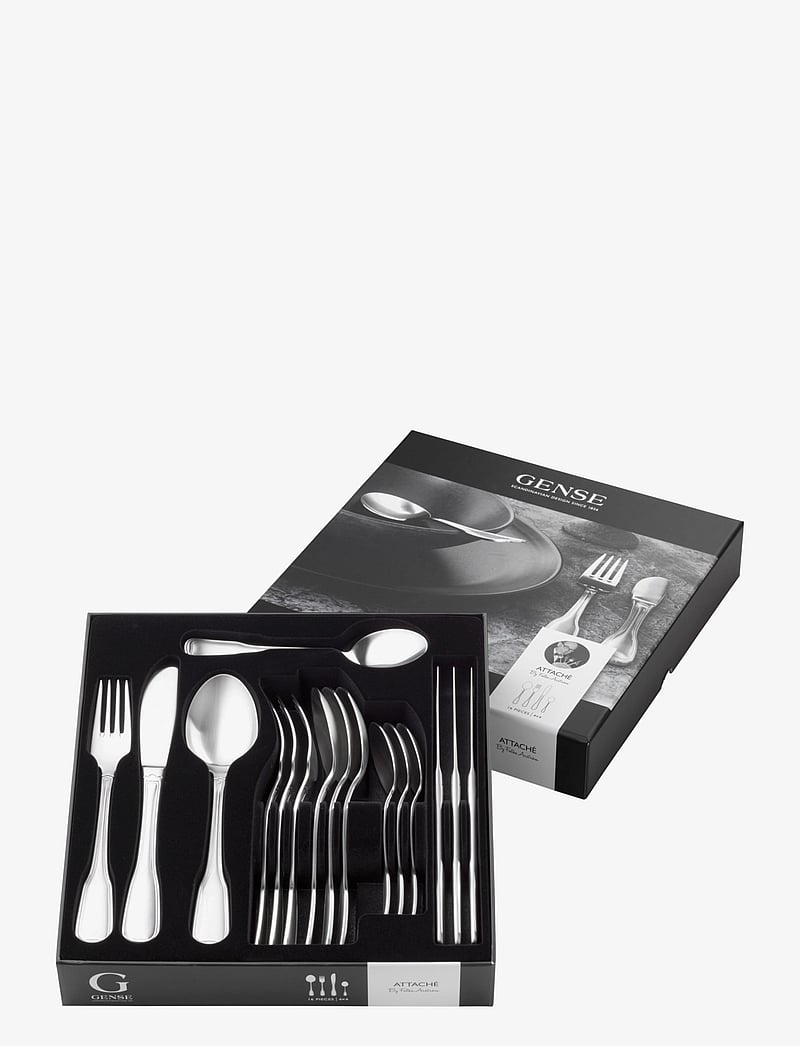 Gense - Cutlery set Attaché - besteksets - grey - 2