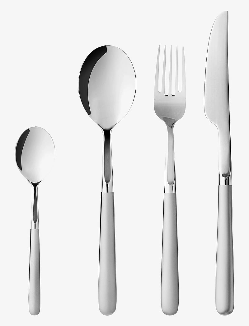 Gense - Cutlery set Ehra - söögiriistakomplektid - grey - 1