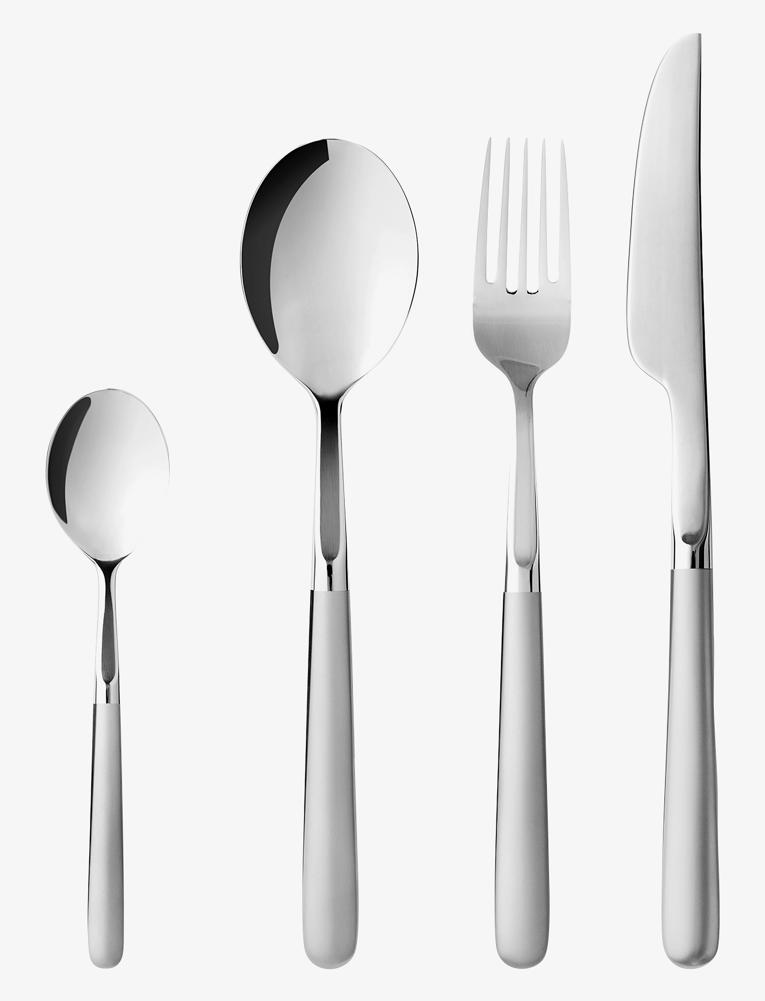 Gense Bestickset ehra 16 delar matt stål - Bestickset - GREY / silver