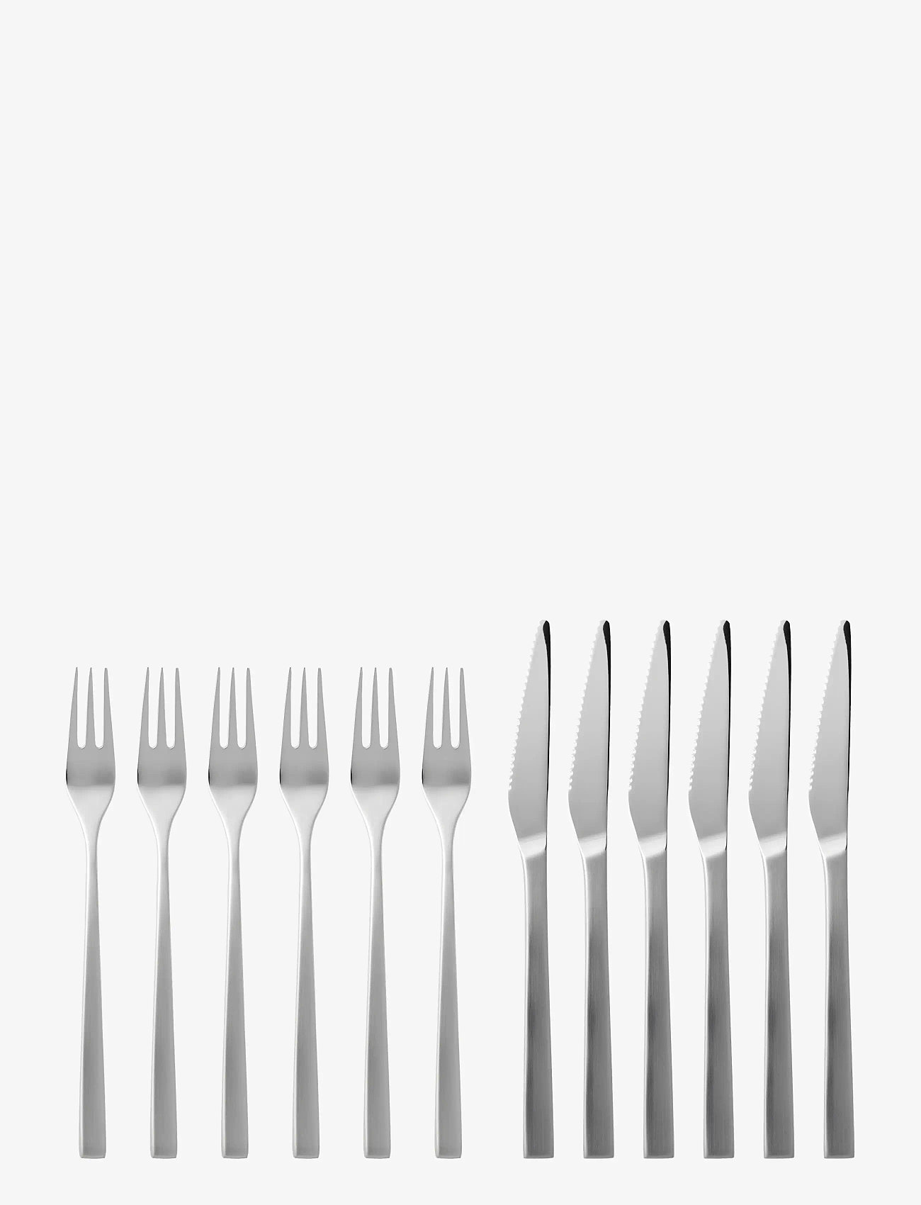 Gense - Steakbestick/grillbestick Fuga 12 delar - bestickset - metall - 0