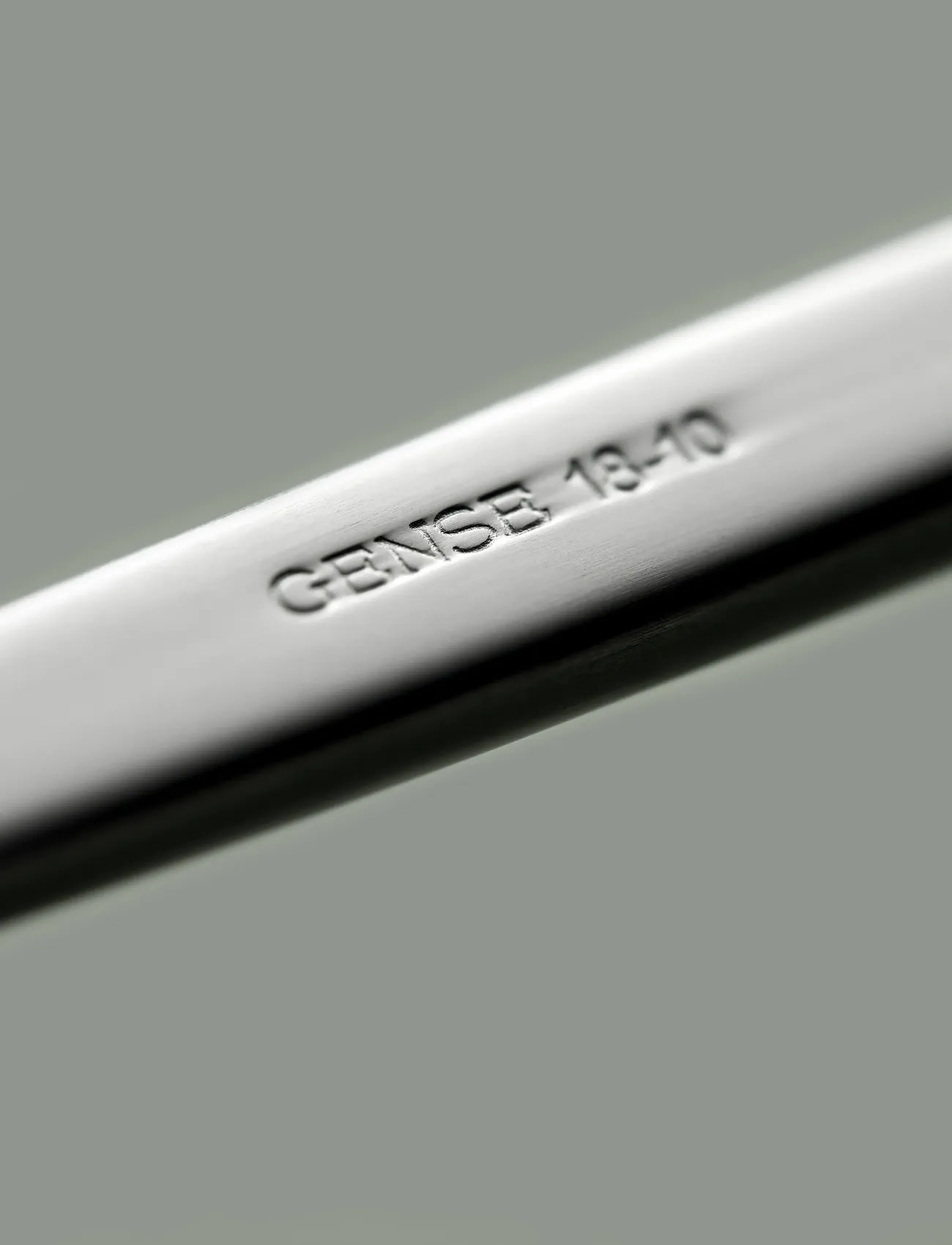 Gense Teske Norm 13,6 cm Mat Stål, 13.6 cm x 13.6, Silver, Skeer > Teskeer Og Kaffeskeer, Unisex