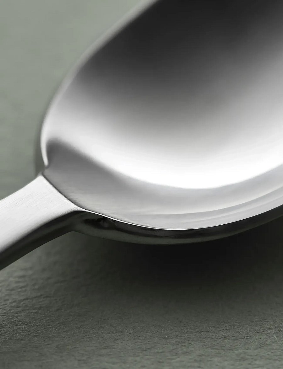 Gense - Tea spoon Norm 13.6 cm Matte steel - tee- ja kohvilusikad - silver - 4
