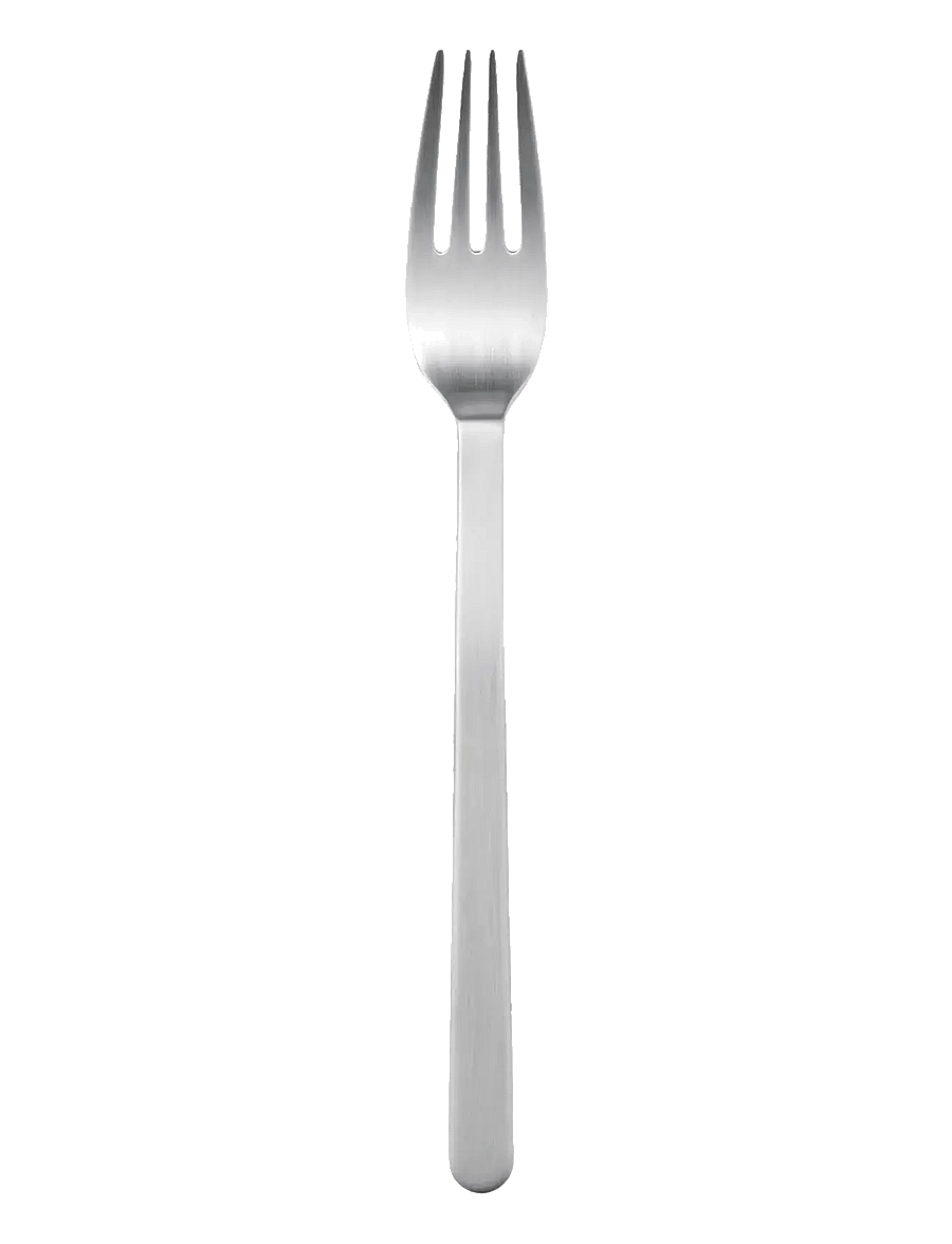 Gense - Table fork Norm 20.5 cm Matte steel - kahvlid - silver - 1