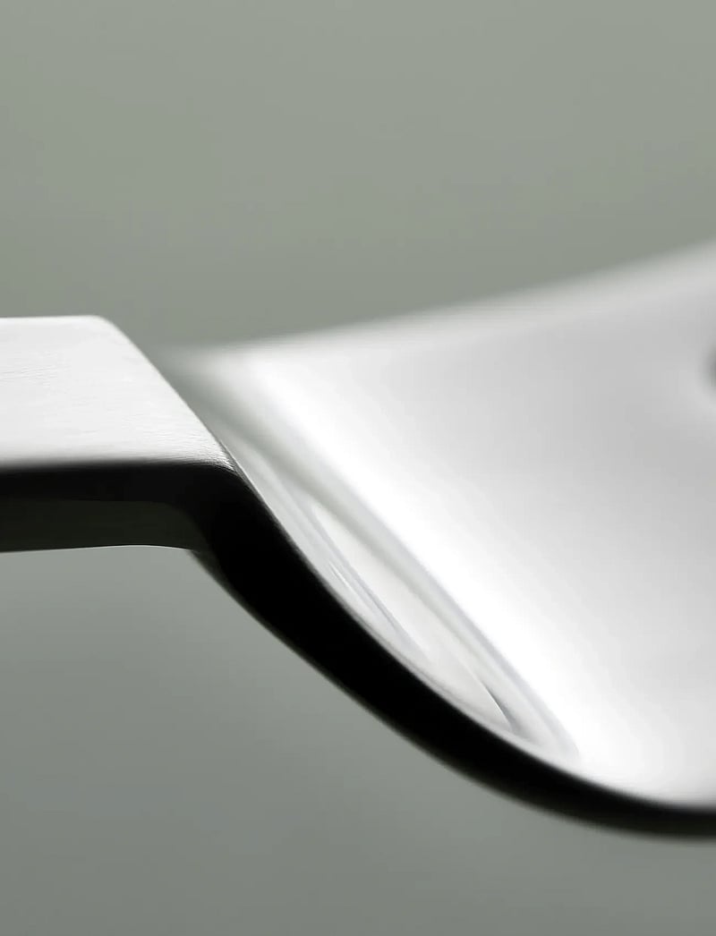 Gense - Table fork Norm 20.5 cm Matte steel - gabeln - silver - 3
