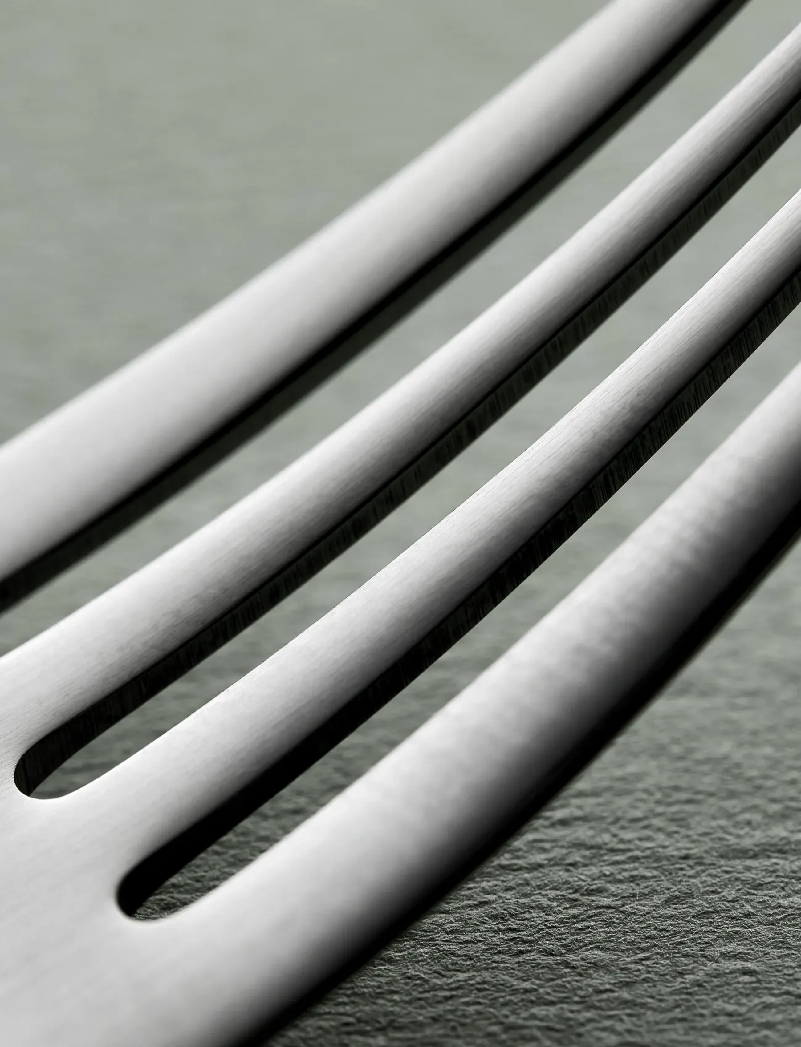 Gense - Table fork Norm 20.5 cm Matte steel - kahvlid - silver - 4