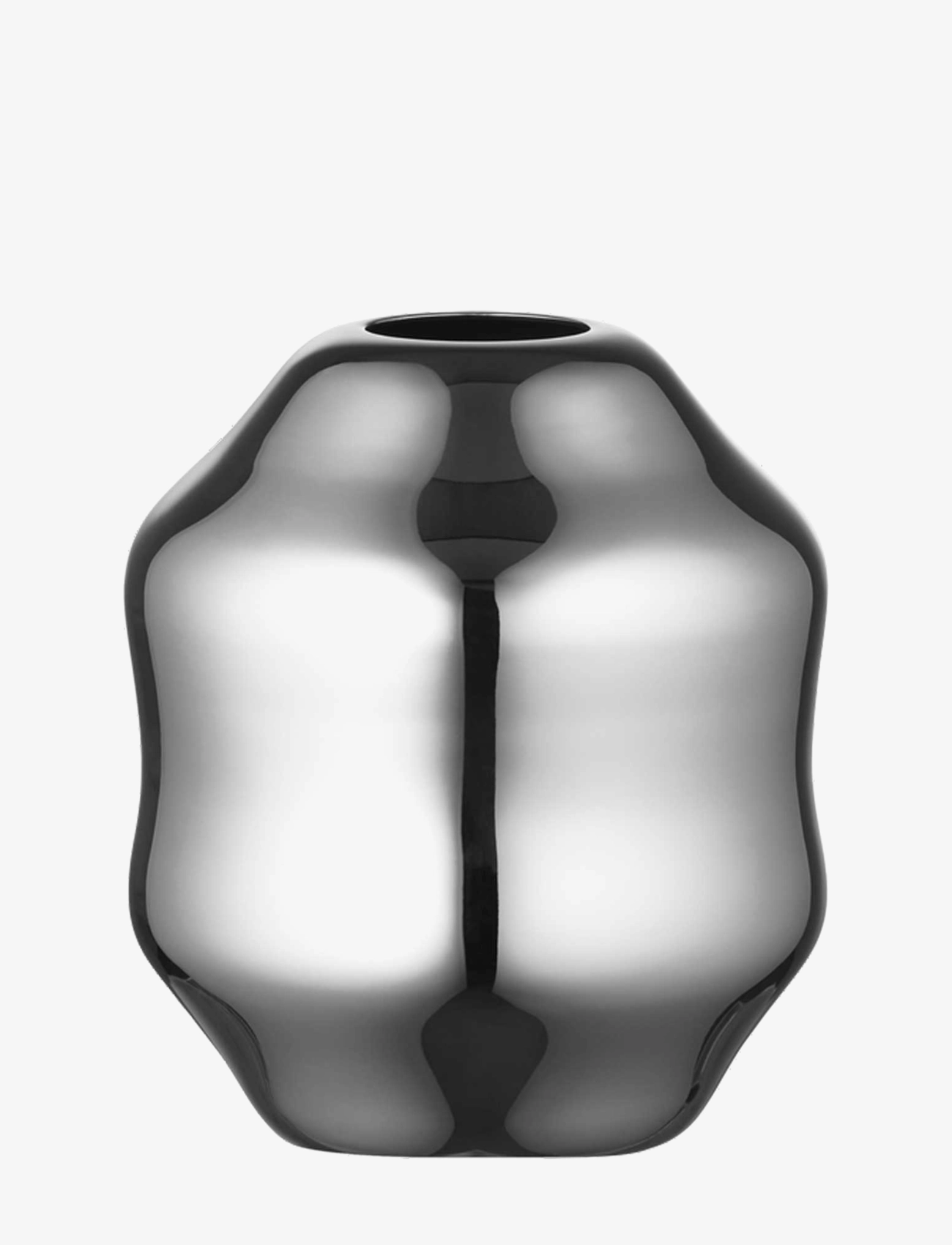 Gense Vase Dorotea, H10 cm, Vases, Silber - Small Homeware